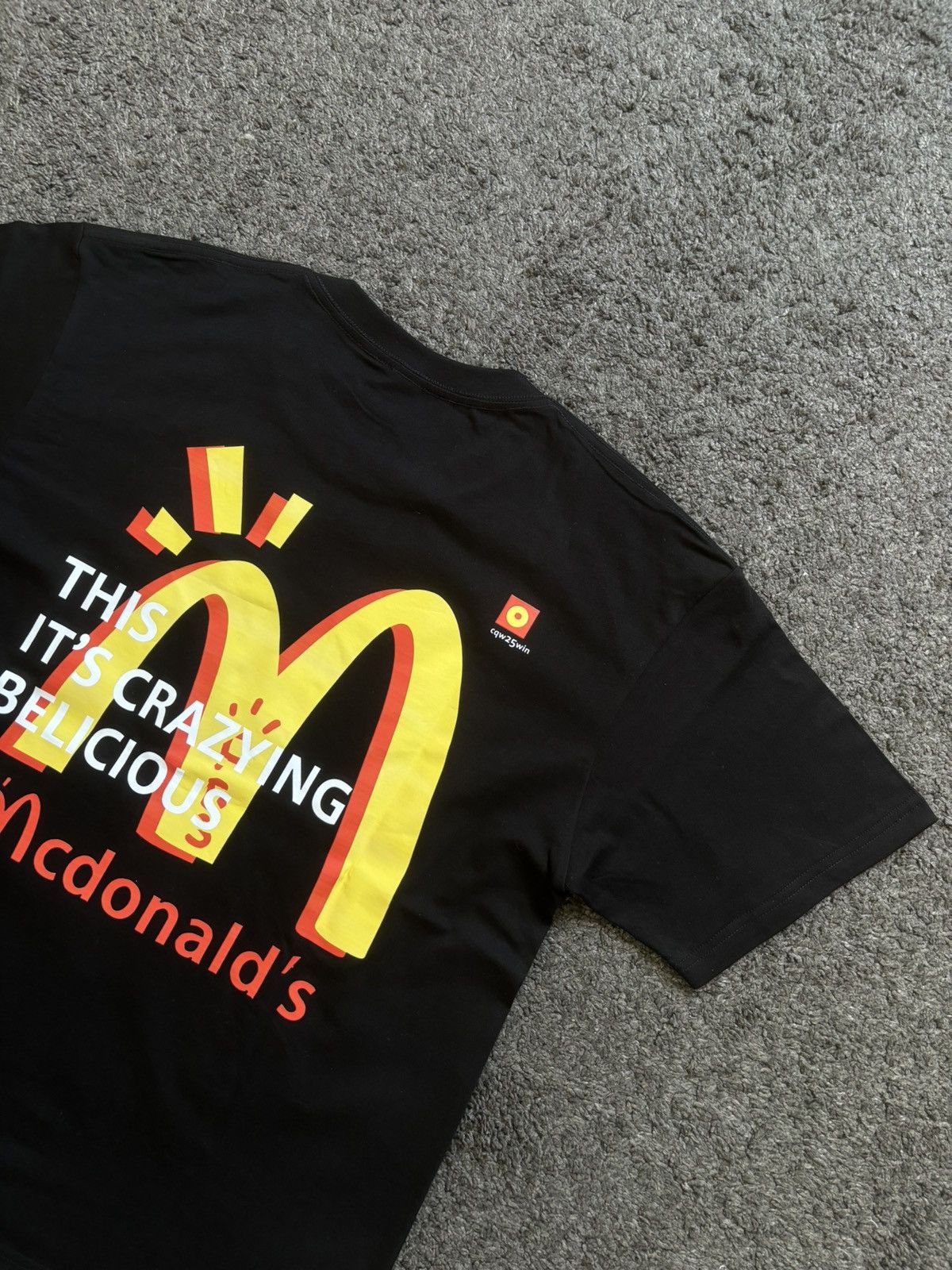 CNCPTS × Vintage Vintage McDonald’s delicious food heavyweight black tee Size US M / EU 48-50 / 2 - 11 Thumbnail