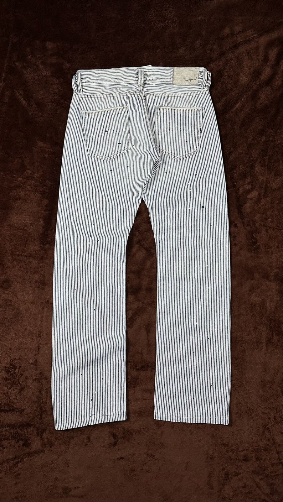Japanese Brand Bobson Distressed Dirty Jeans Size US 30 / EU 46 - 8 Thumbnail