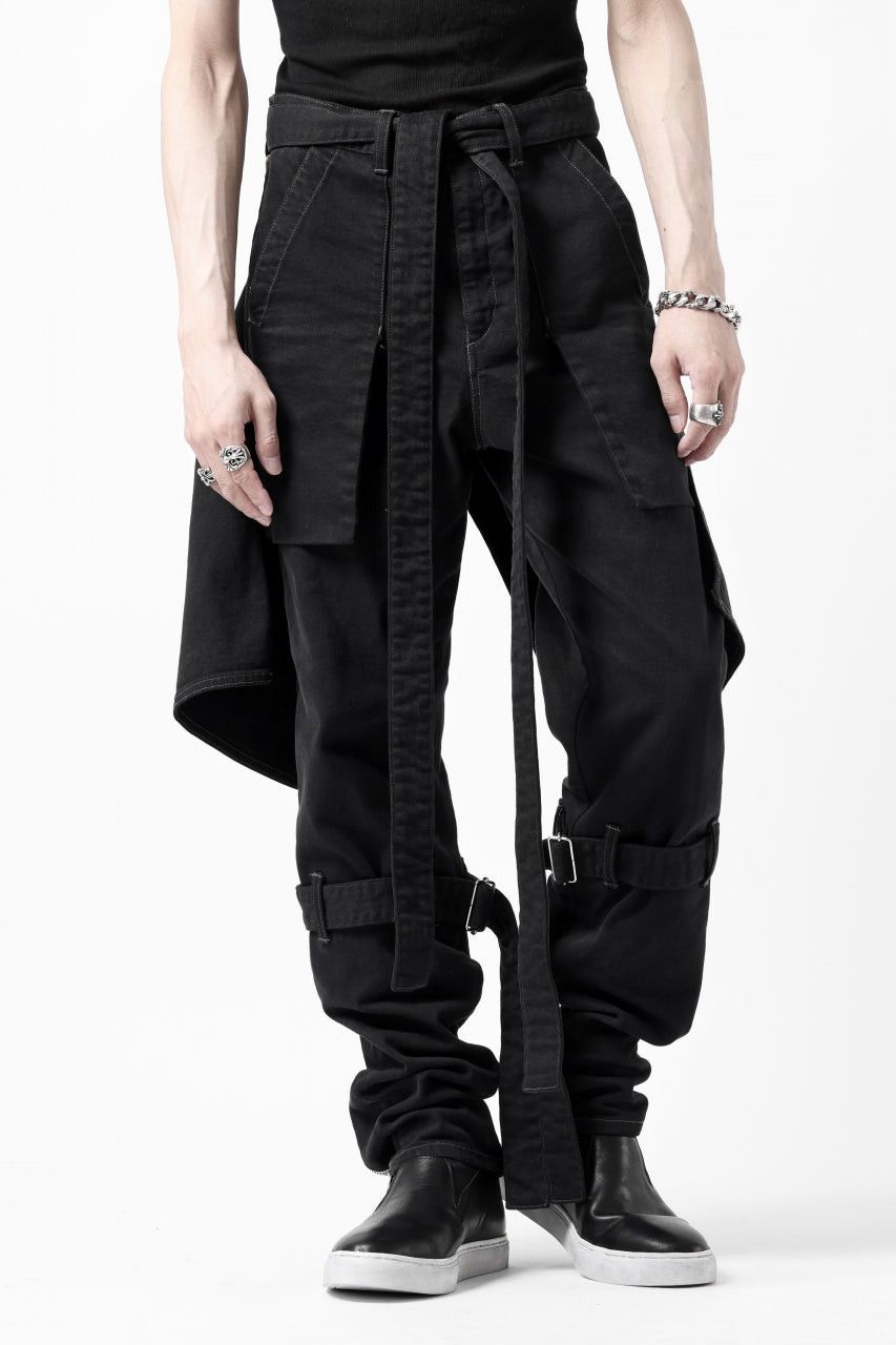 Japanese Brand N/07 Seditious Bondage Pants Size US 30 / EU 46 - 5 Thumbnail
