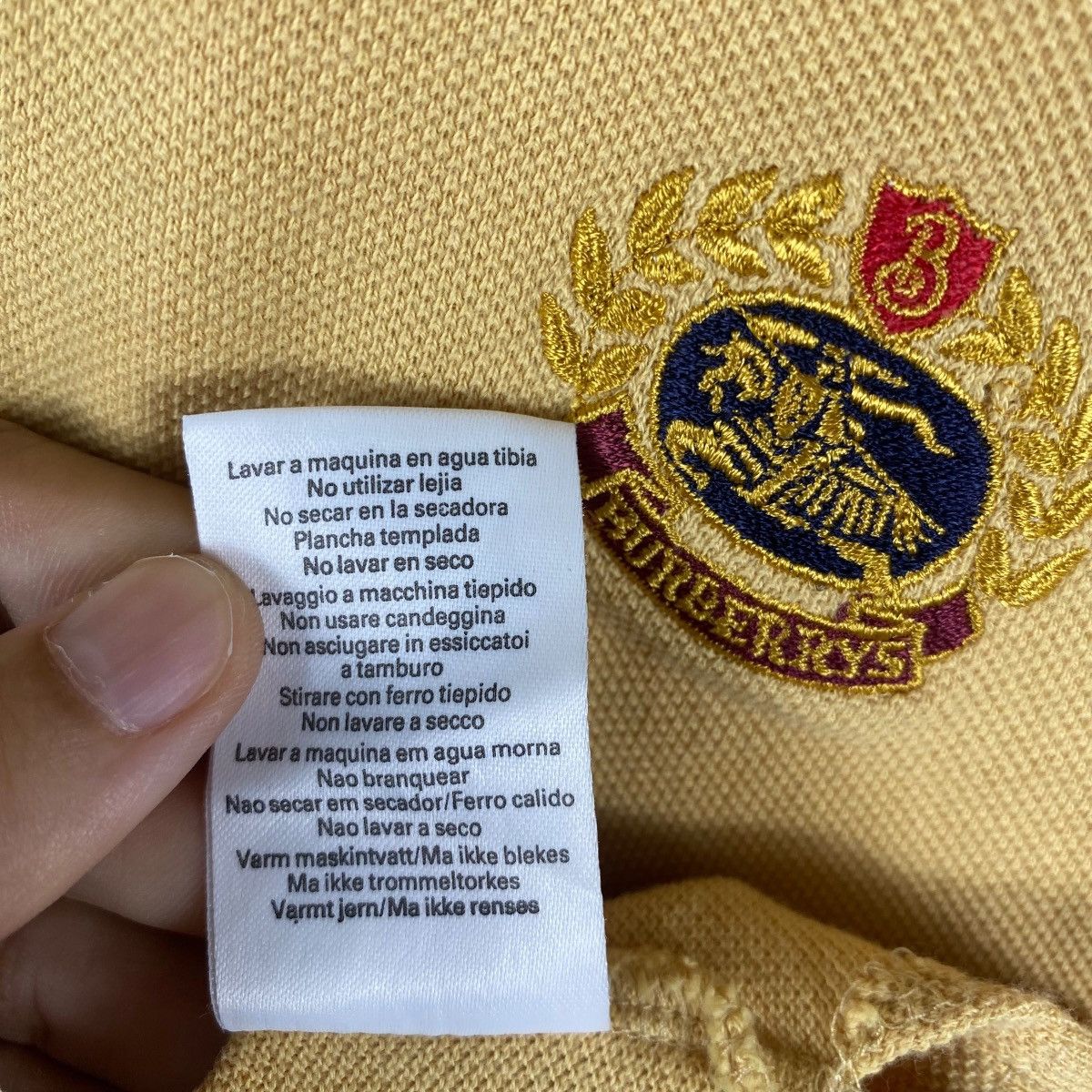 Burberry Vintage BURBERRYS Small Logo Polo Shirt Large Size Size US L / EU 52-54 / 3 - 7 Thumbnail