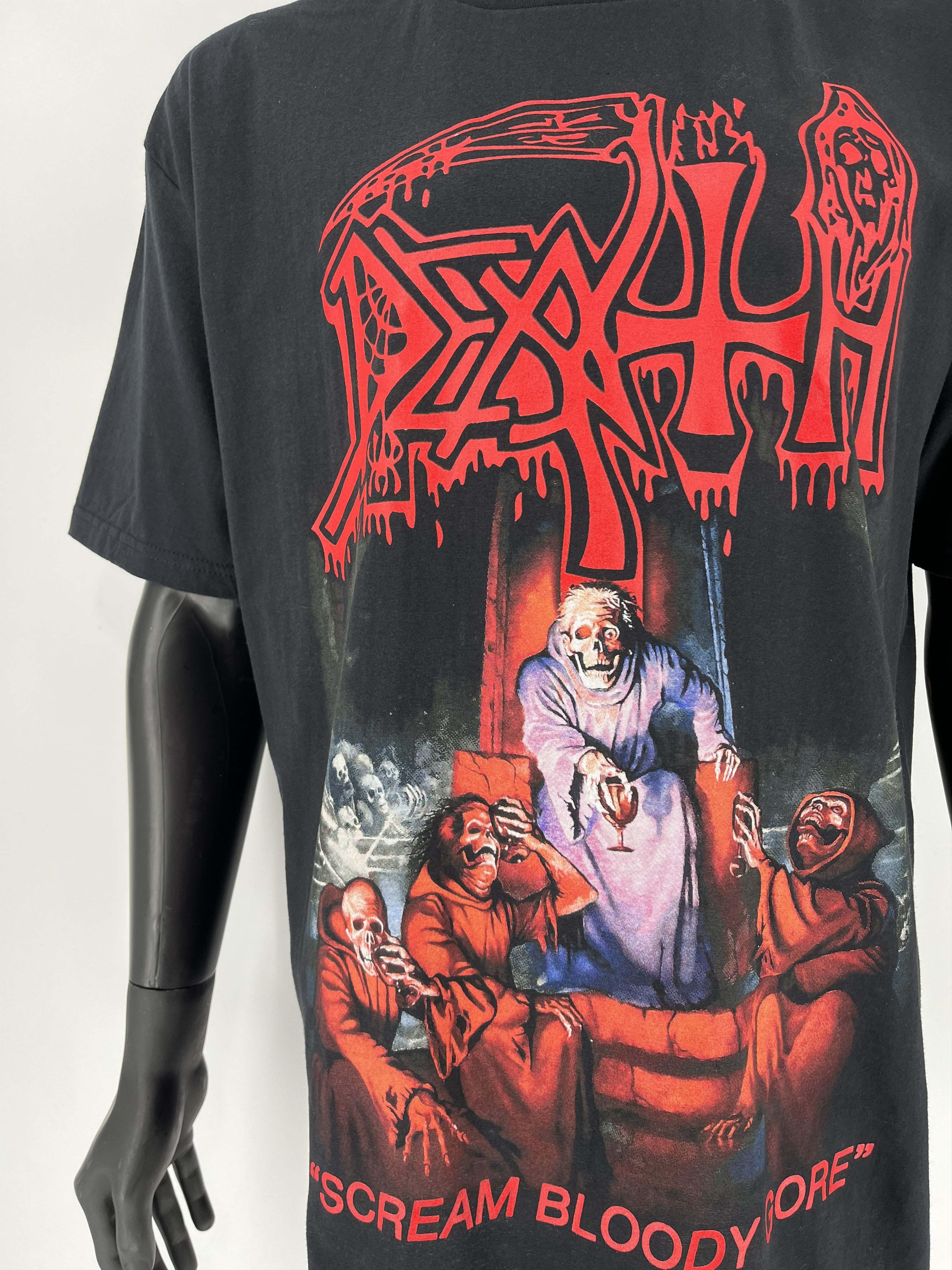 Band Tees Death Scream Bloody Gore Metal Band T-Shirt Size US XL / EU 56 / 4 - 7 Thumbnail