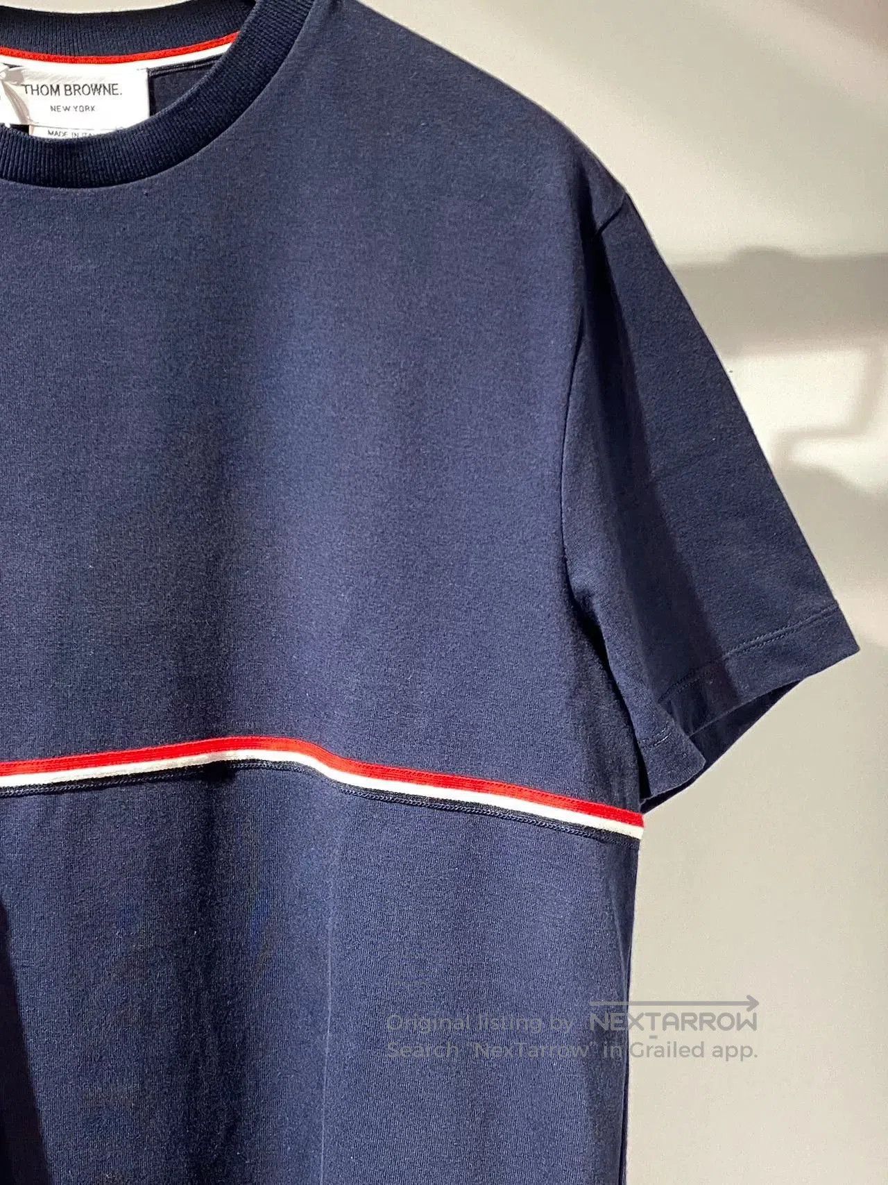 Thom Browne Thom Browne Short Sleeve T-shirt. Size US S / EU 44-46 / 1 - 5 Thumbnail