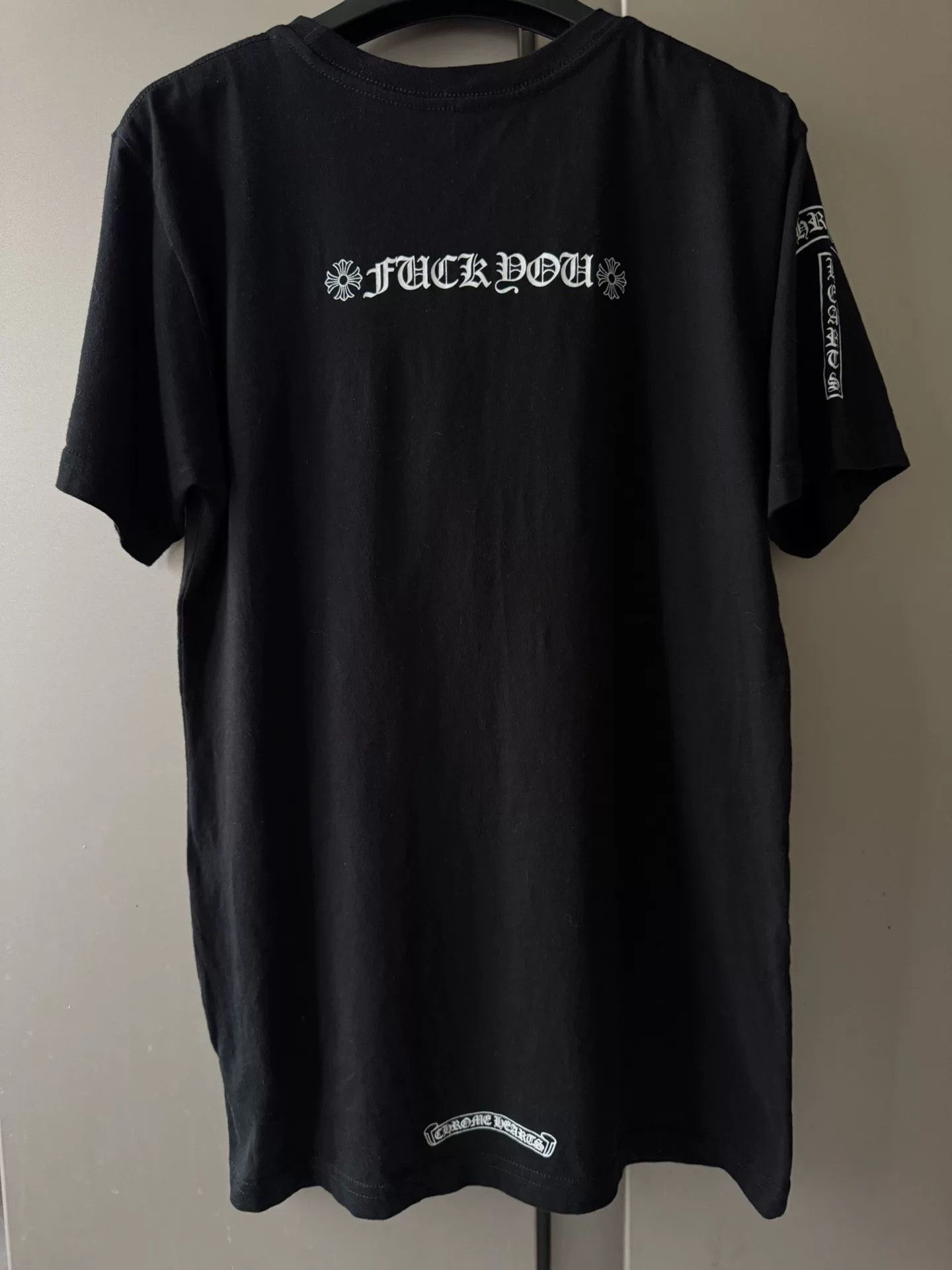Chrome Hearts Chrome Hearts Black Sanskrit Print T-shirt Size US M / EU 48-50 / 2 - 1 Thumbnail