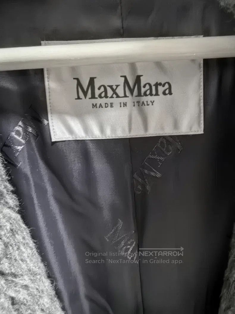 Max Mara Max Mara Teddy Bear Coat, Gray Size XS / US 0-2 / IT 36-38 - 2 Thumbnail