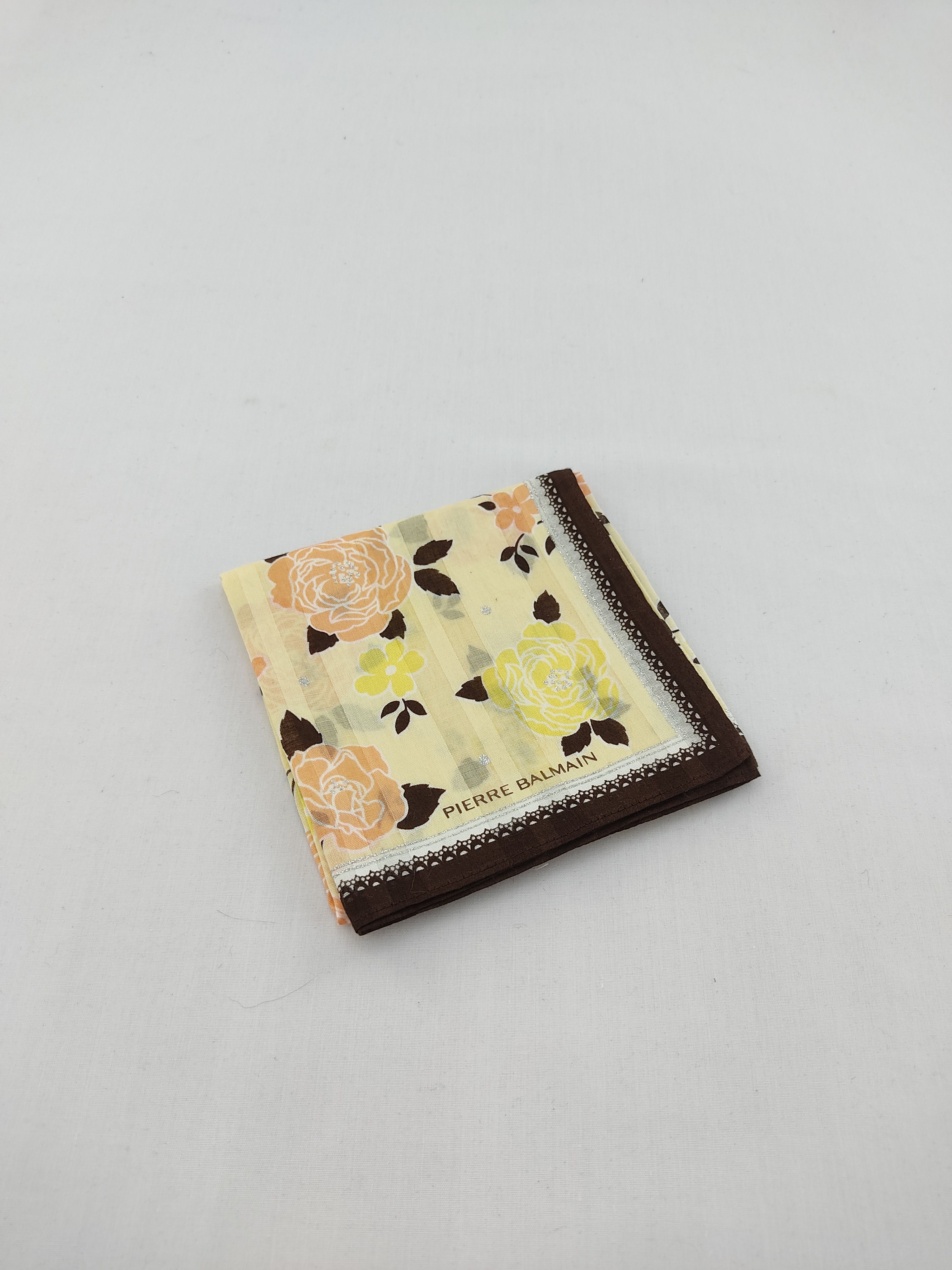 Pierre Balmain Vintage Pierre Balmain Handkerchief / Neckwear / Bandana Size ONE SIZE - 3 Thumbnail