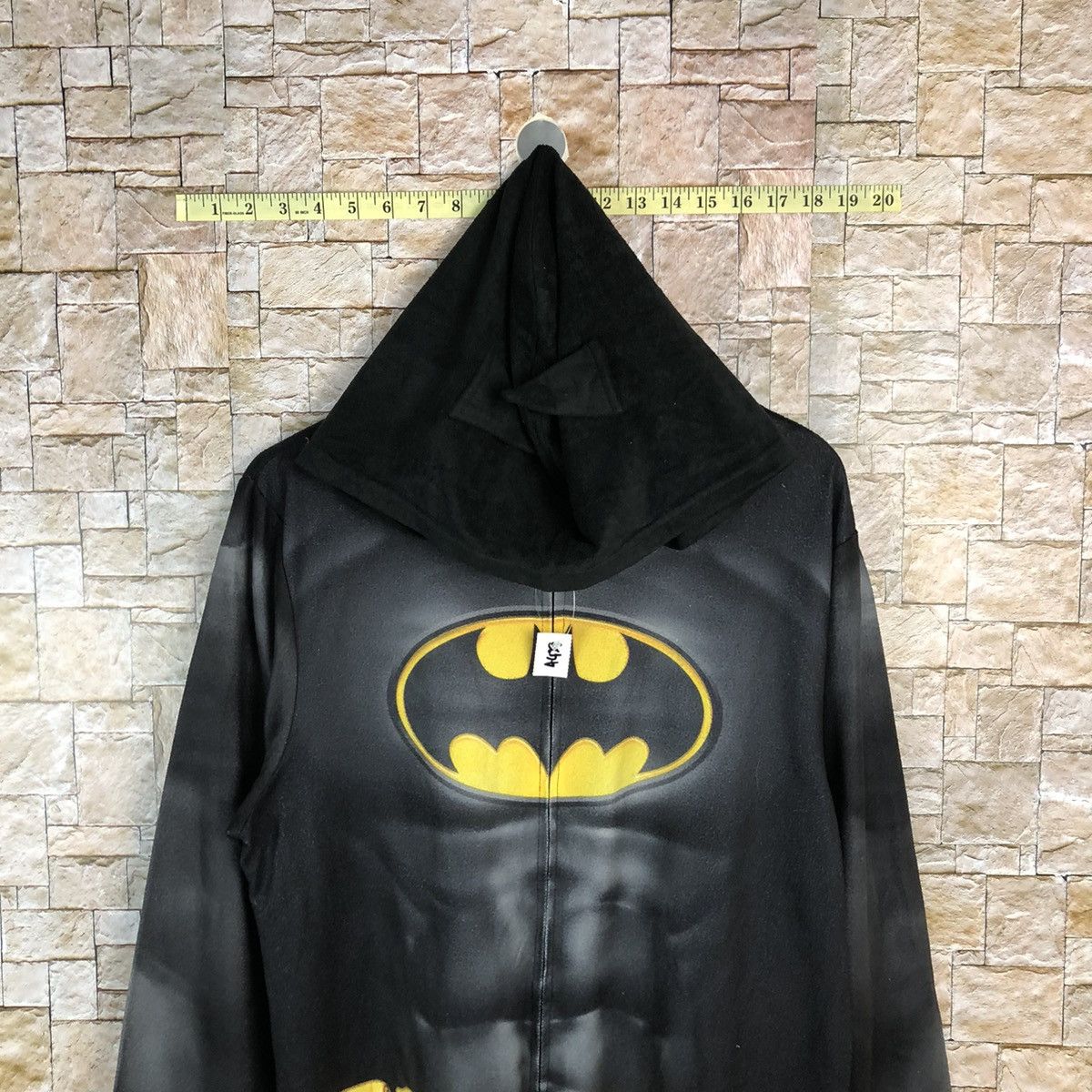 DC Comics × Vintage Batman Black Costume Hoodie vintage #A428 Size M / US 6-8 / IT 42-44 - 4 Thumbnail