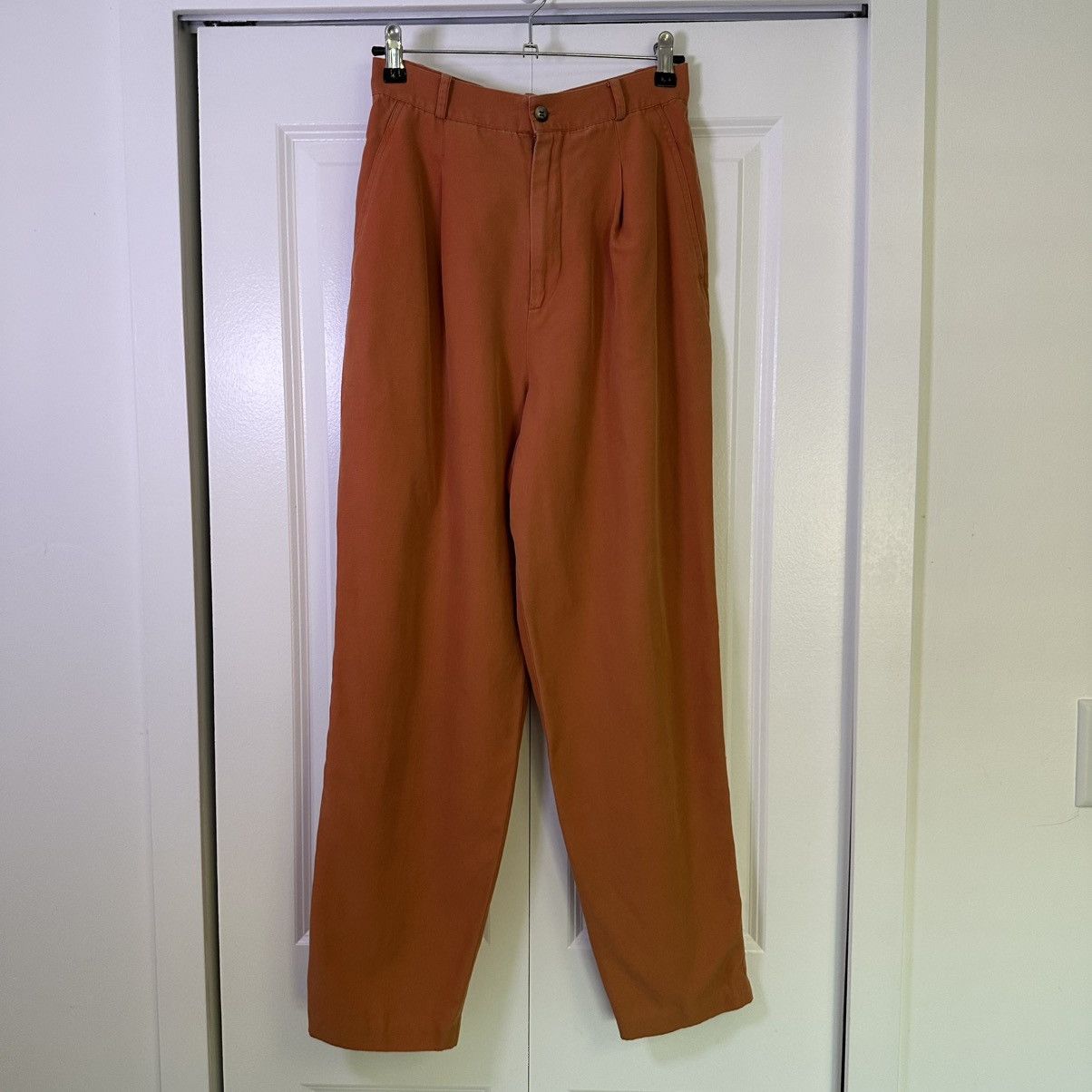 Vintage Vintage Anne Pinkerton High-Waisted Trousers Size 30" / US 8 / IT 44 - 1 Thumbnail