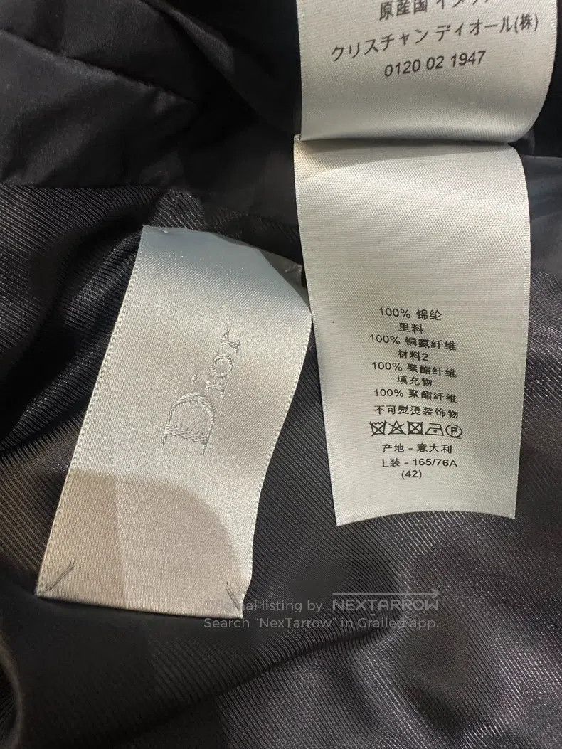 Dior Dior FW23 popular little bee black jacket Size US XS / EU 42 / 0 - 8 Thumbnail