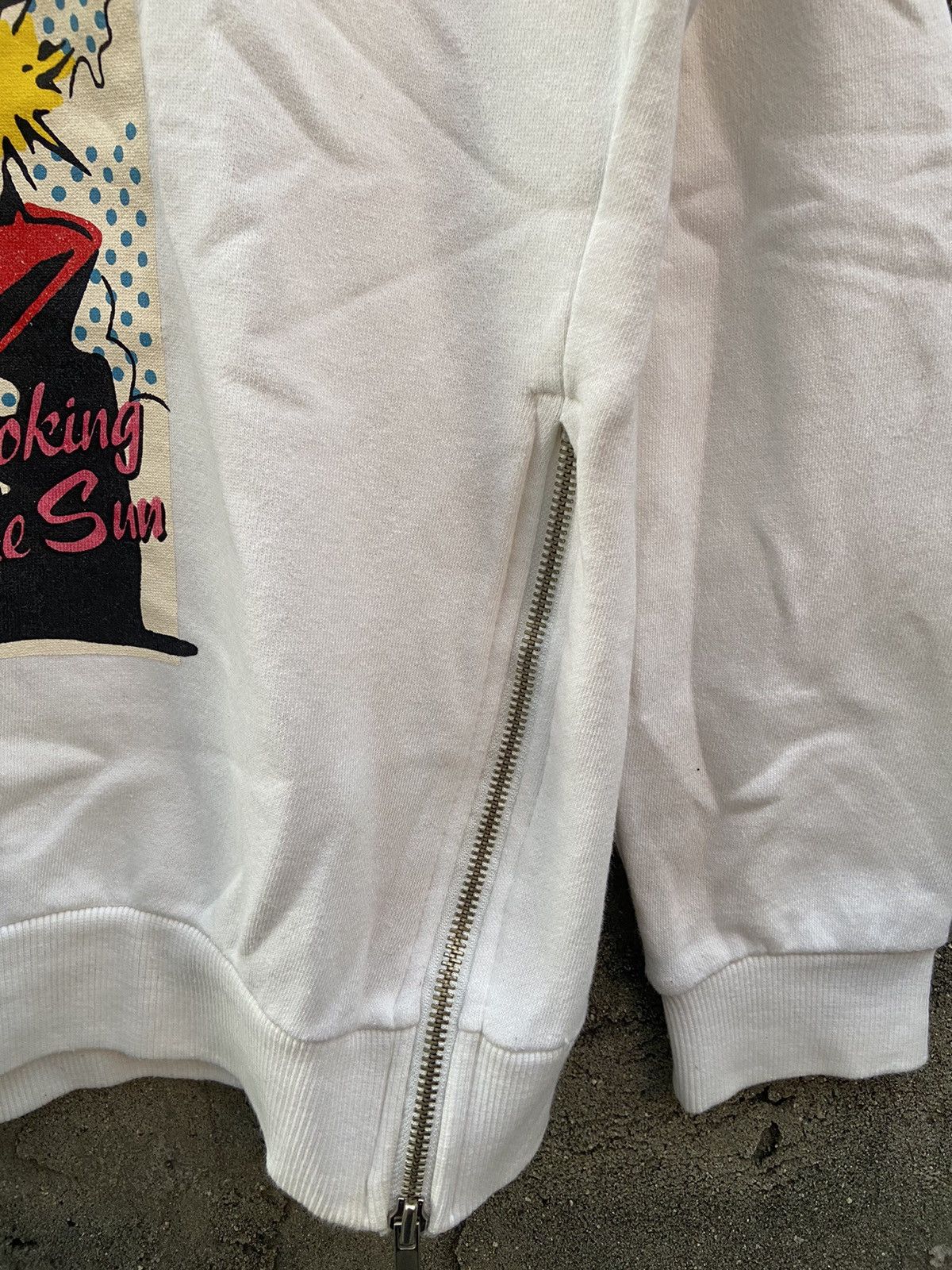 Hysteric Glamour 2000s Y2K sweatshirt women art double zipper Size US L / EU 52-54 / 3 - 6 Thumbnail
