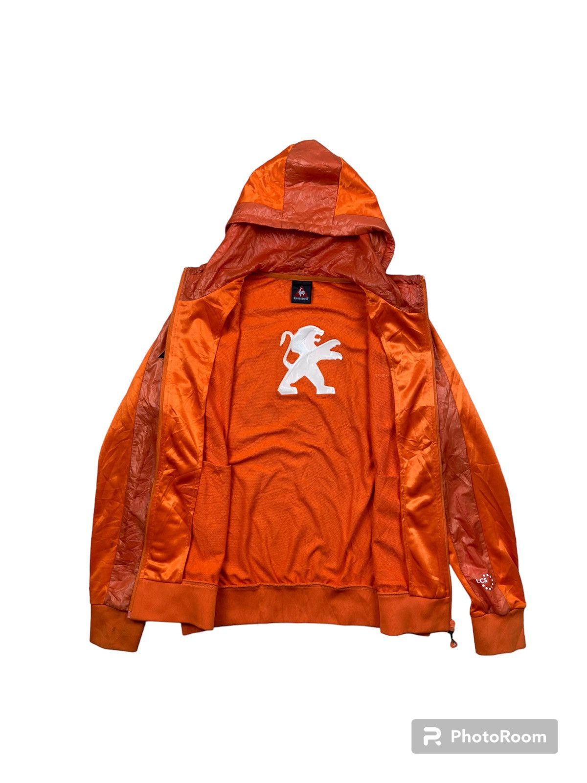 Le Coq Sportif × Sports Specialties Vintage Le Coq Sportif x Peugeot 3008 HDI Hoodie Jacket Size US L / EU 52-54 / 3 - 4 Thumbnail
