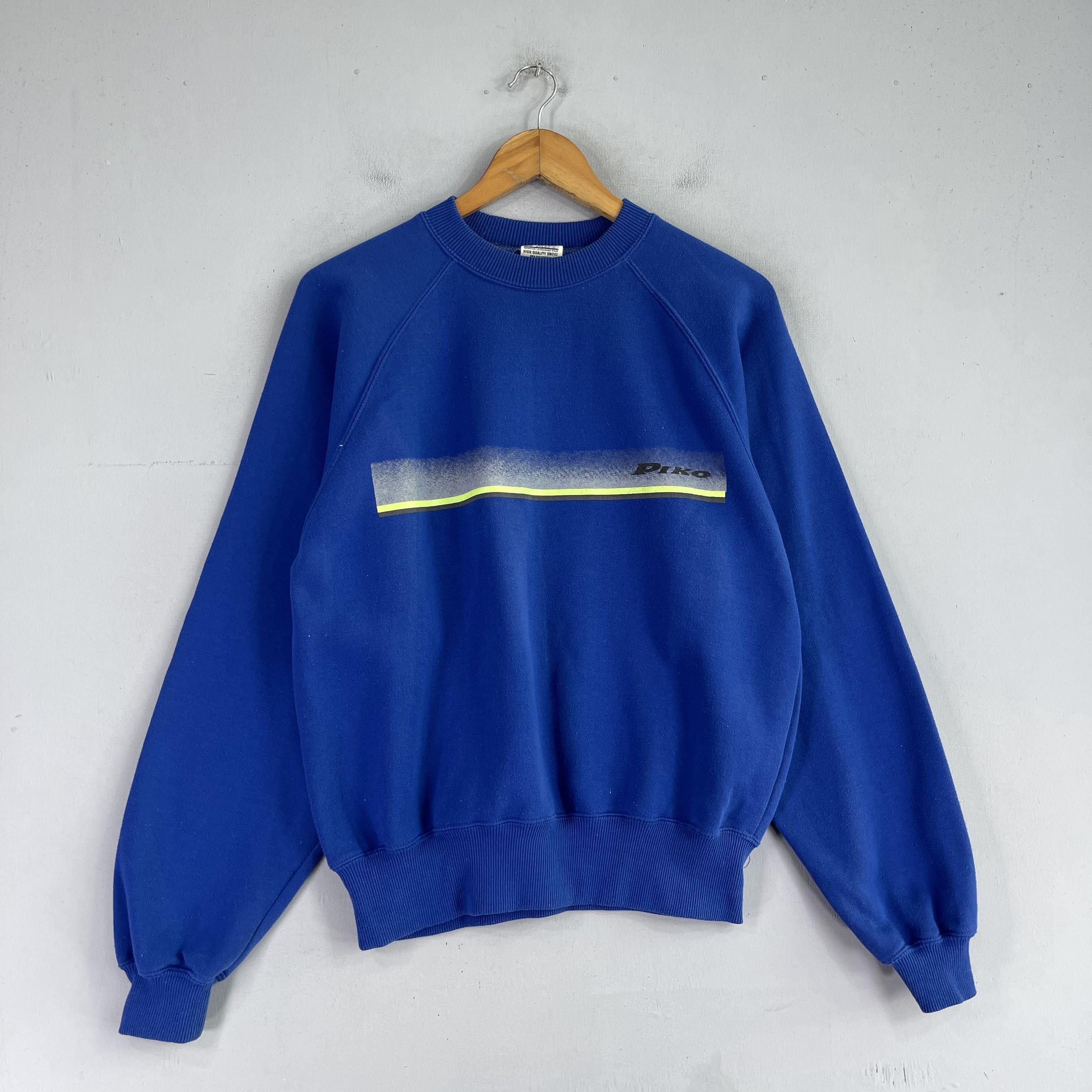 Vintage Vintage 90's PIKO Surf Hawaiian Longboard Sweatshirt Size US M / EU 48-50 / 2 - 3 Thumbnail
