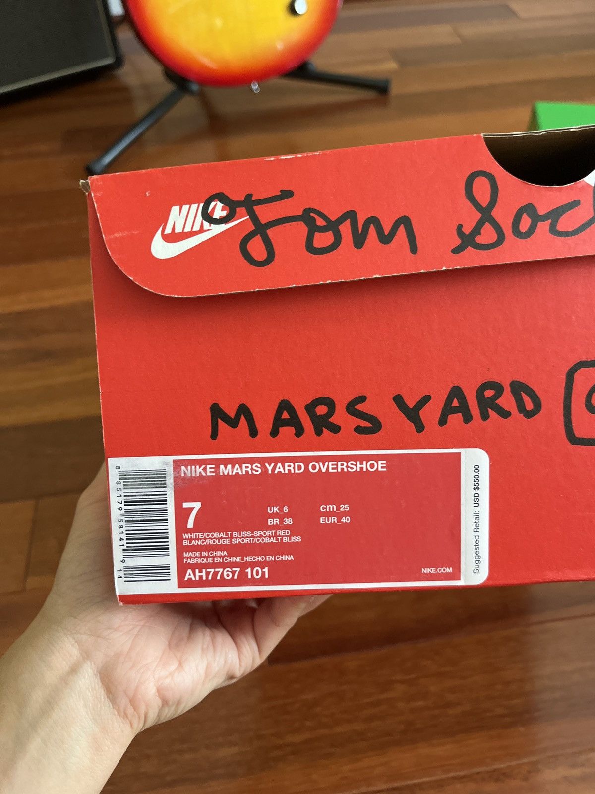 Nike × Tom Sachs Nike Tom sachs mars yard overshoe sz 7 Size US 7 / EU 40 - 2 Thumbnail