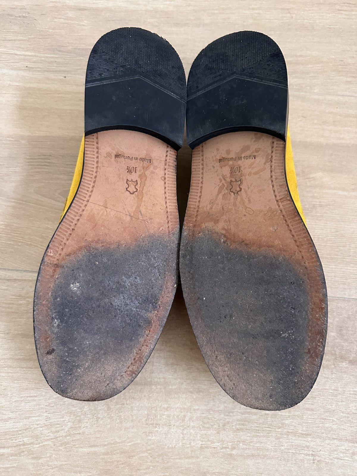 Aime Leon Dore Yellow Aime Leon Dore Penny Loafers Size US 10.5 / EU 43-44 - 5 Thumbnail