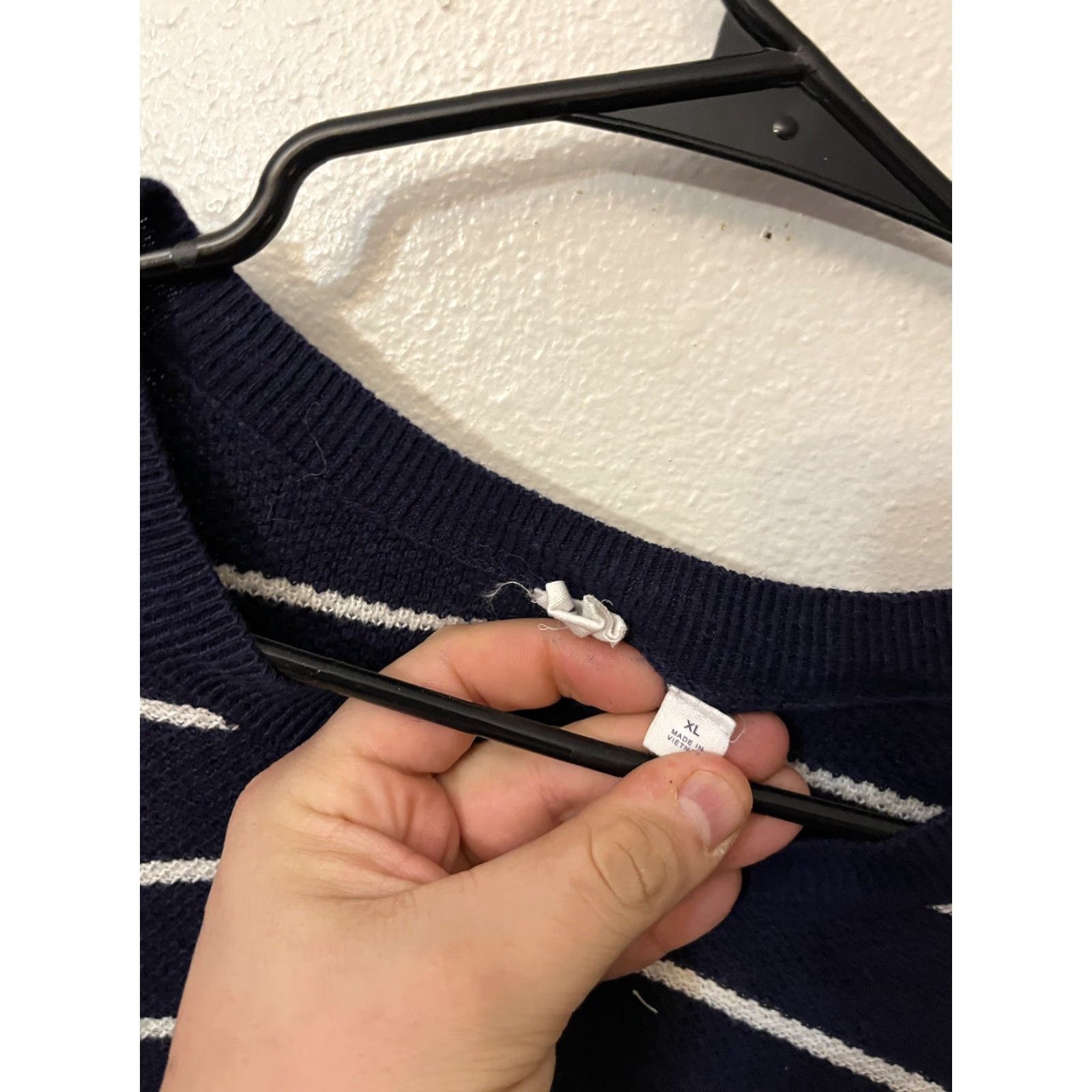Gap Vintage Gap Women's Black Cotton Pullover Sweater Size XL Classic Preppy Style Size XL / US 12-14 / IT 48-50 - 3 Thumbnail