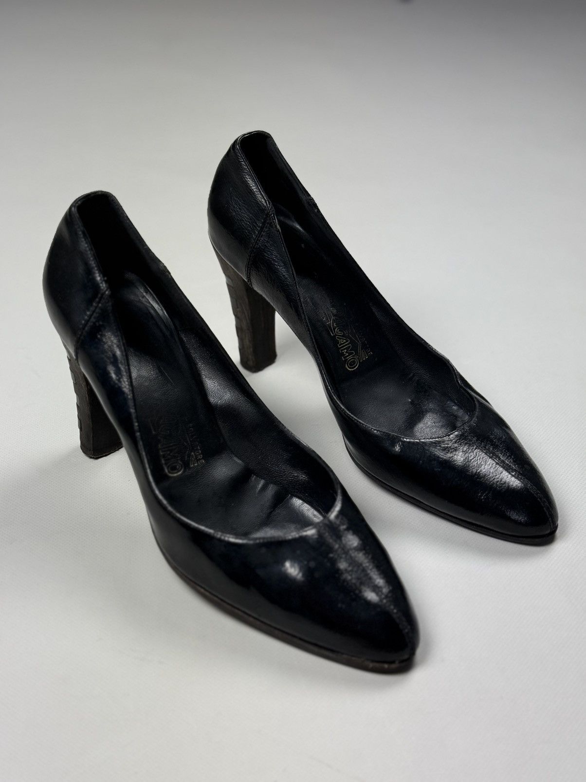 Salvatore Ferragamo Salvatore Ferragamo Ladies Leather Heels Size US 10 / EU 40 Size US 10 / IT 40 - 2 Thumbnail