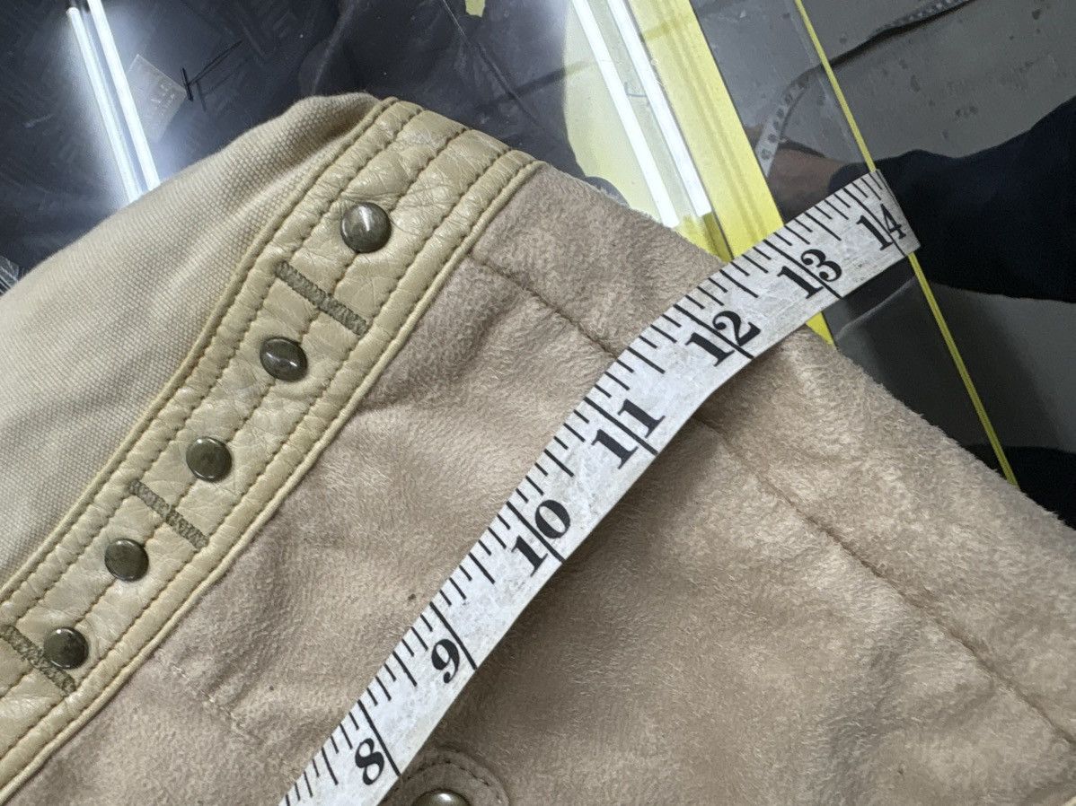 14th Addiction Suede Leather Grunge Punk Bag Y2k ifsixwasnine Lgb Size ONE SIZE - 14 Thumbnail