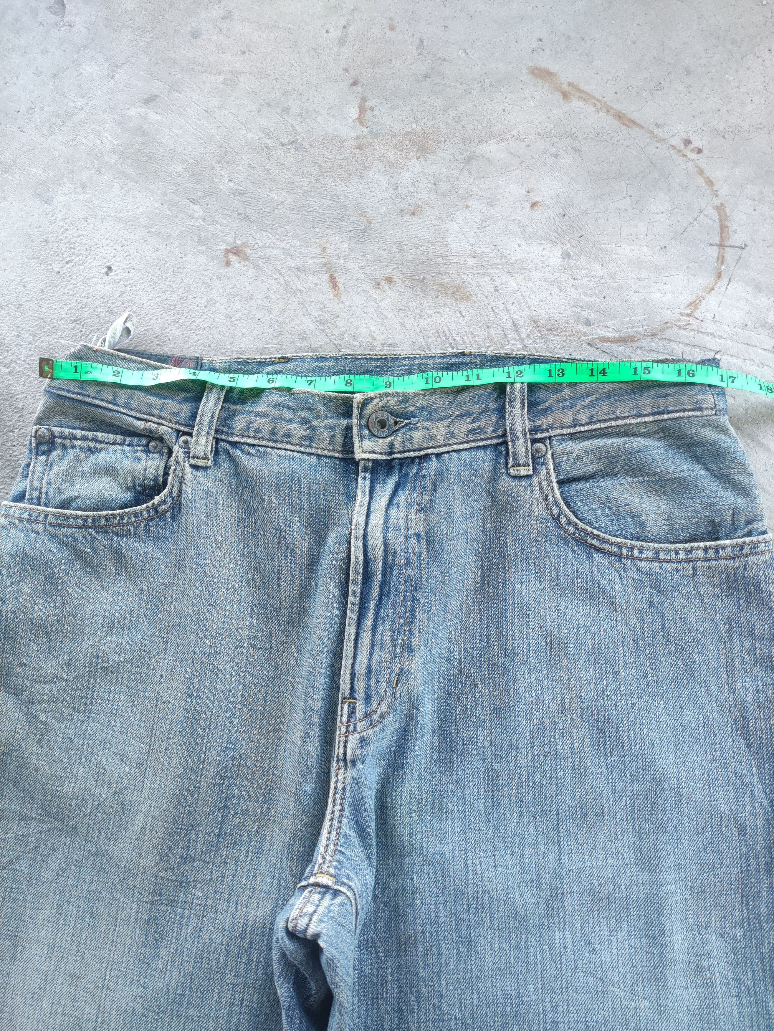 Gap Vintage Gap 1969 Selvedge Jean Distressed Faded Denim Size US 34 / EU 50 - 6 Thumbnail