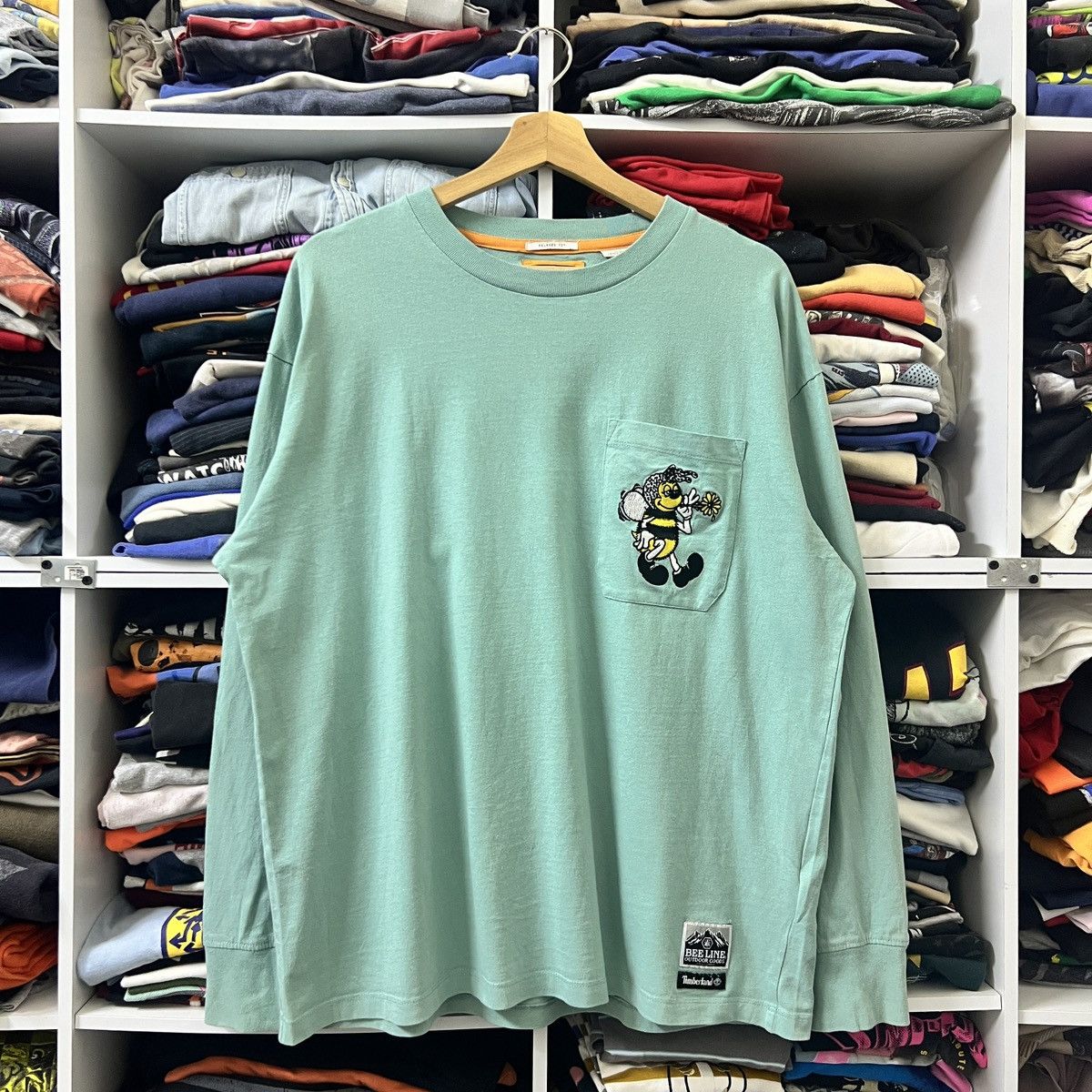 Bee Line by Billionaire Boys Club × Billionaire Boys Club × Timberland TIMBERLAND x BEELINE x BBC MORE TREES MORE BEES Size US M / EU 48-50 / 2 - 1 Thumbnail