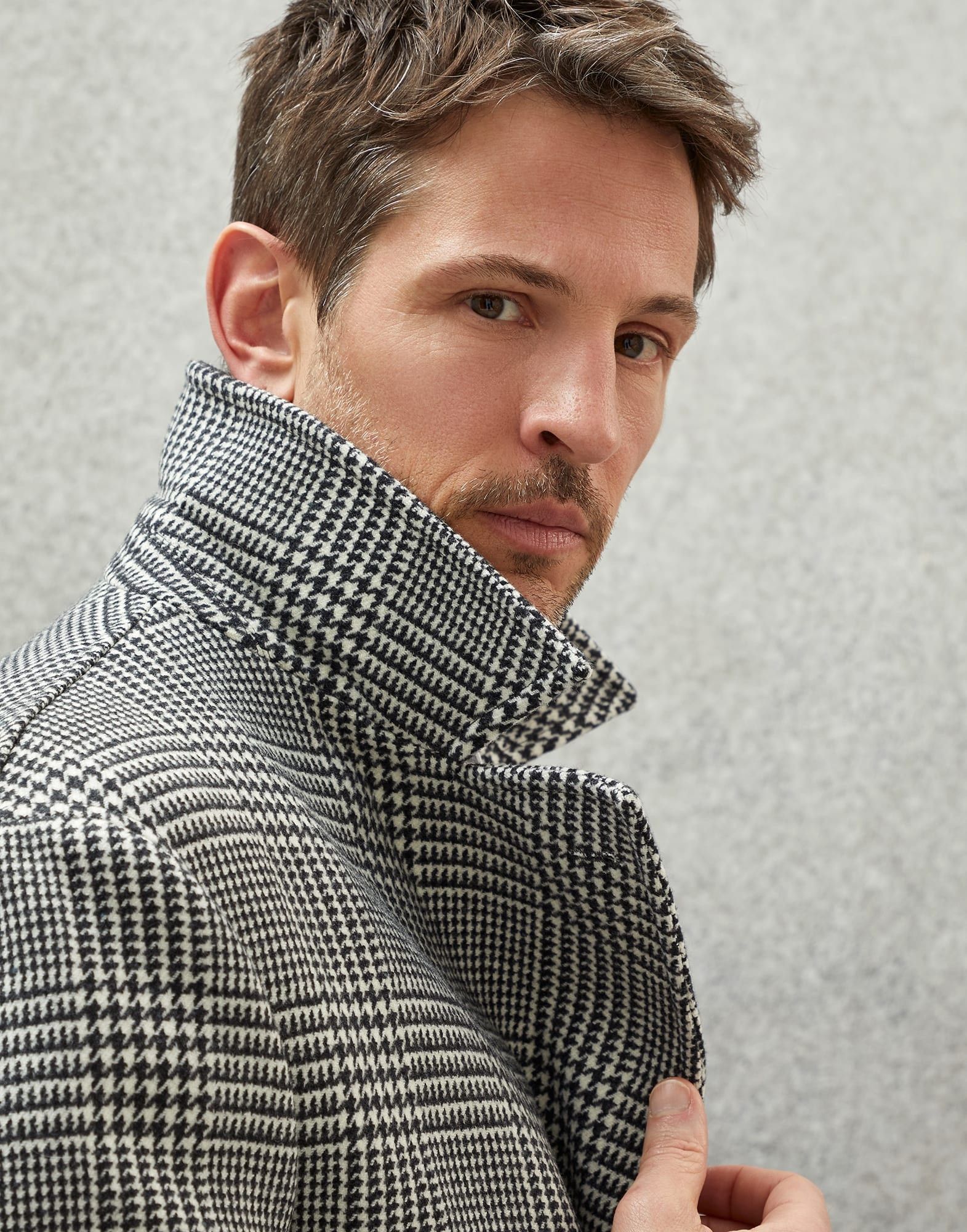 Brunello Cucinelli o1w1db10225 Overcoat in Multicolor Size US S / EU 44-46 / 1 - 3 Thumbnail