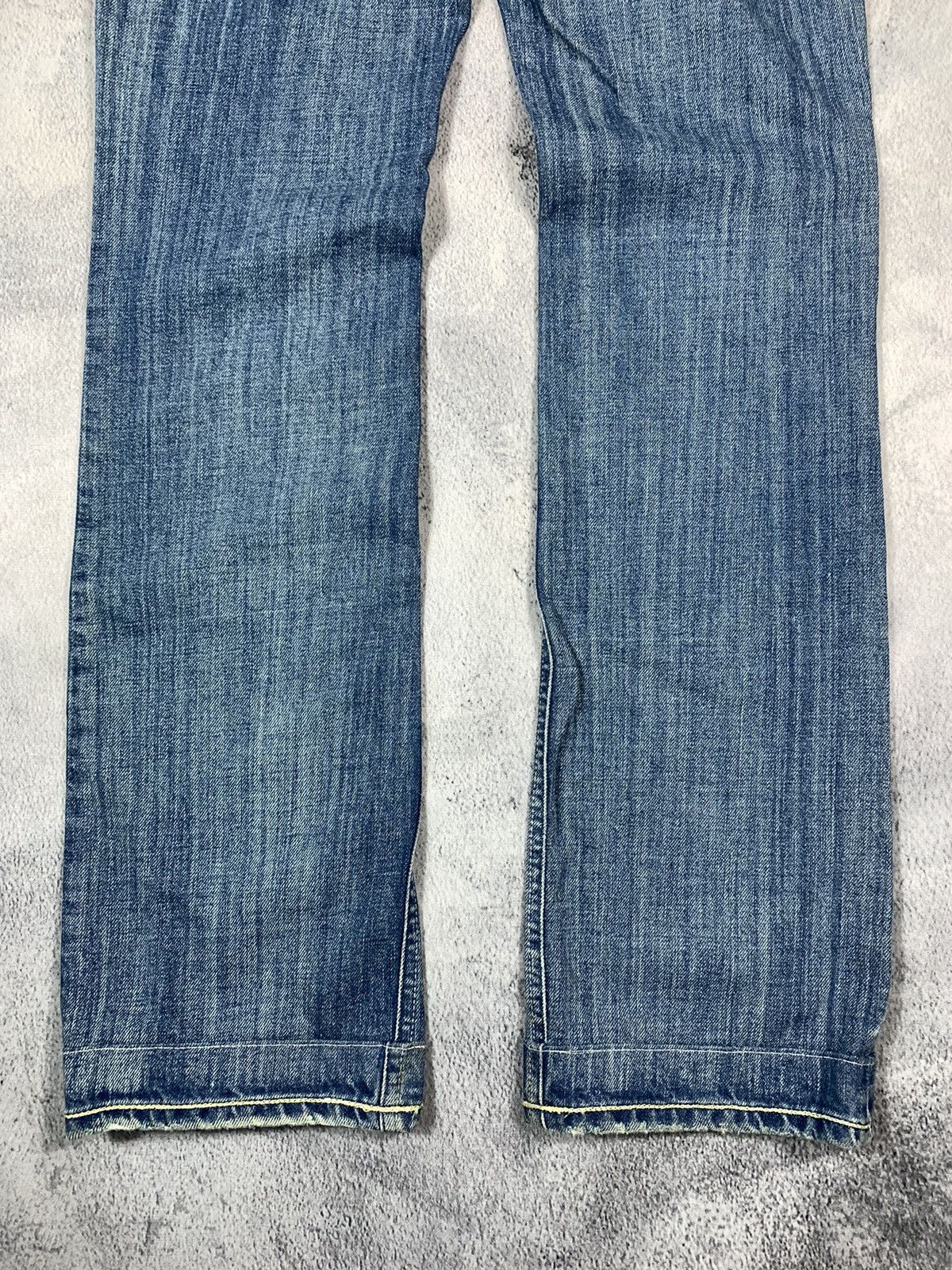 Diesel × Vintage VintageY2K Diesel faded straight denim jeans streetwear S 27 Size 27" / US 4 / IT 40 - 5 Thumbnail
