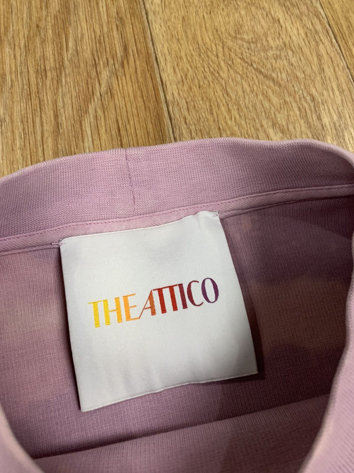 Other The Attico Pink Custom Spray T-shirt Size US L / EU 52-54 / 3 - 4 Thumbnail