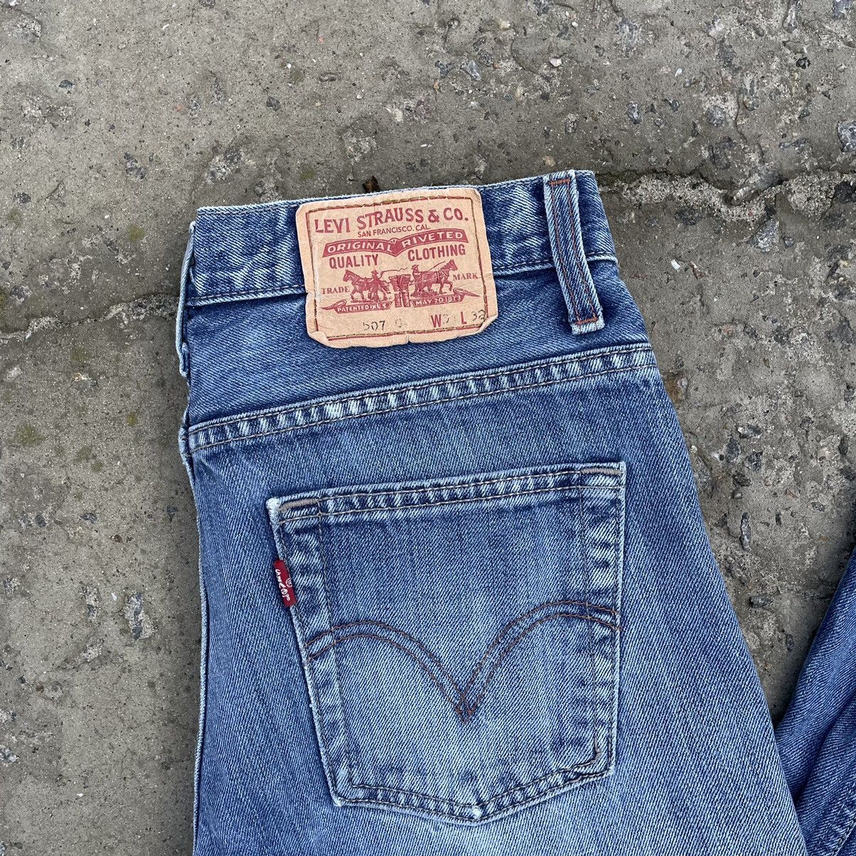 Levi's Vintage Clothing × Vintage Vintage Levi’s 507 Jeans W31xL32 Pants 90s Y2K USA Size US 31 - 5 Thumbnail