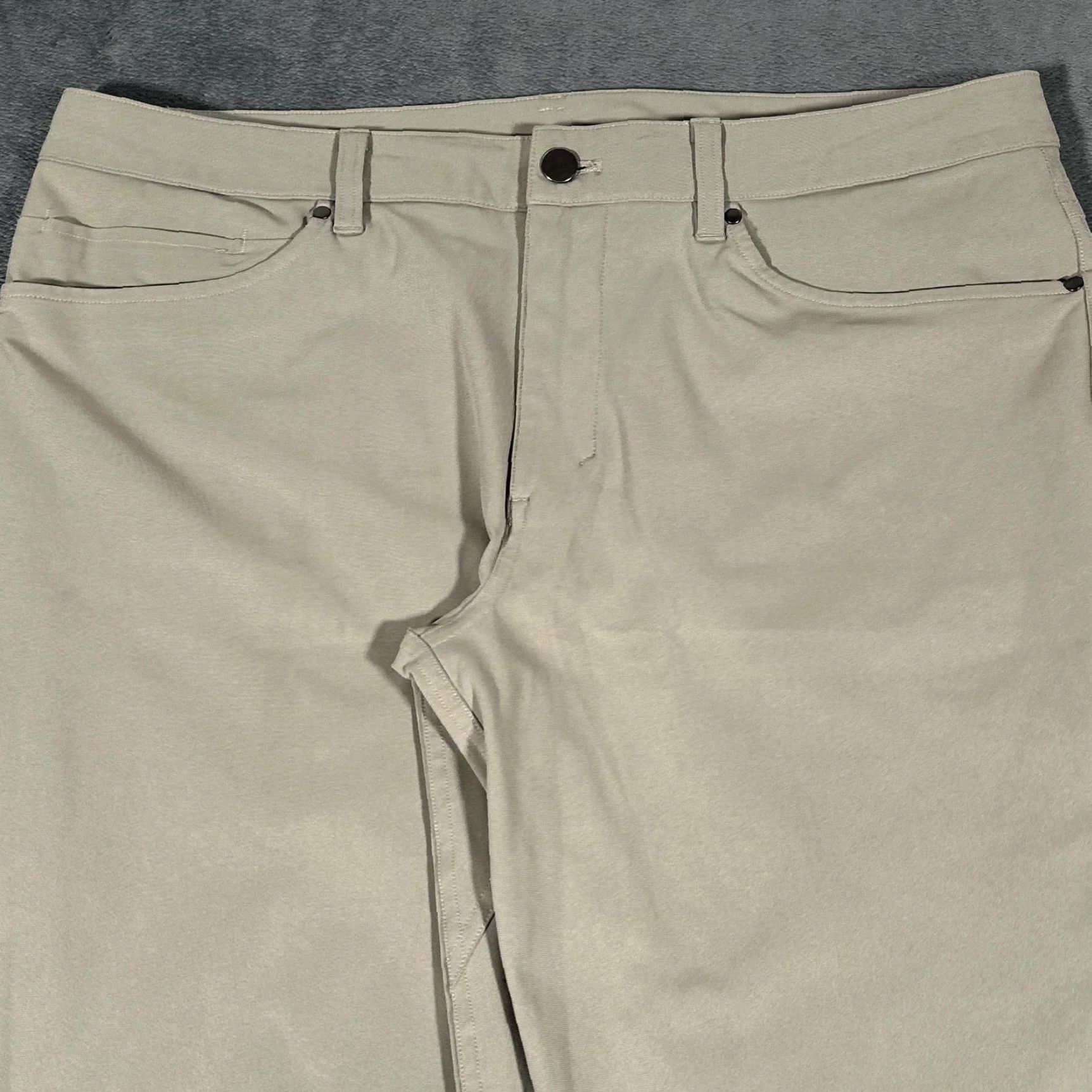Lululemon Lululemon Pants Mens 34 Khaki Slim 5-Pocket Stretch Golf Travel Performance Size US 34 / EU 50 - 2 Thumbnail