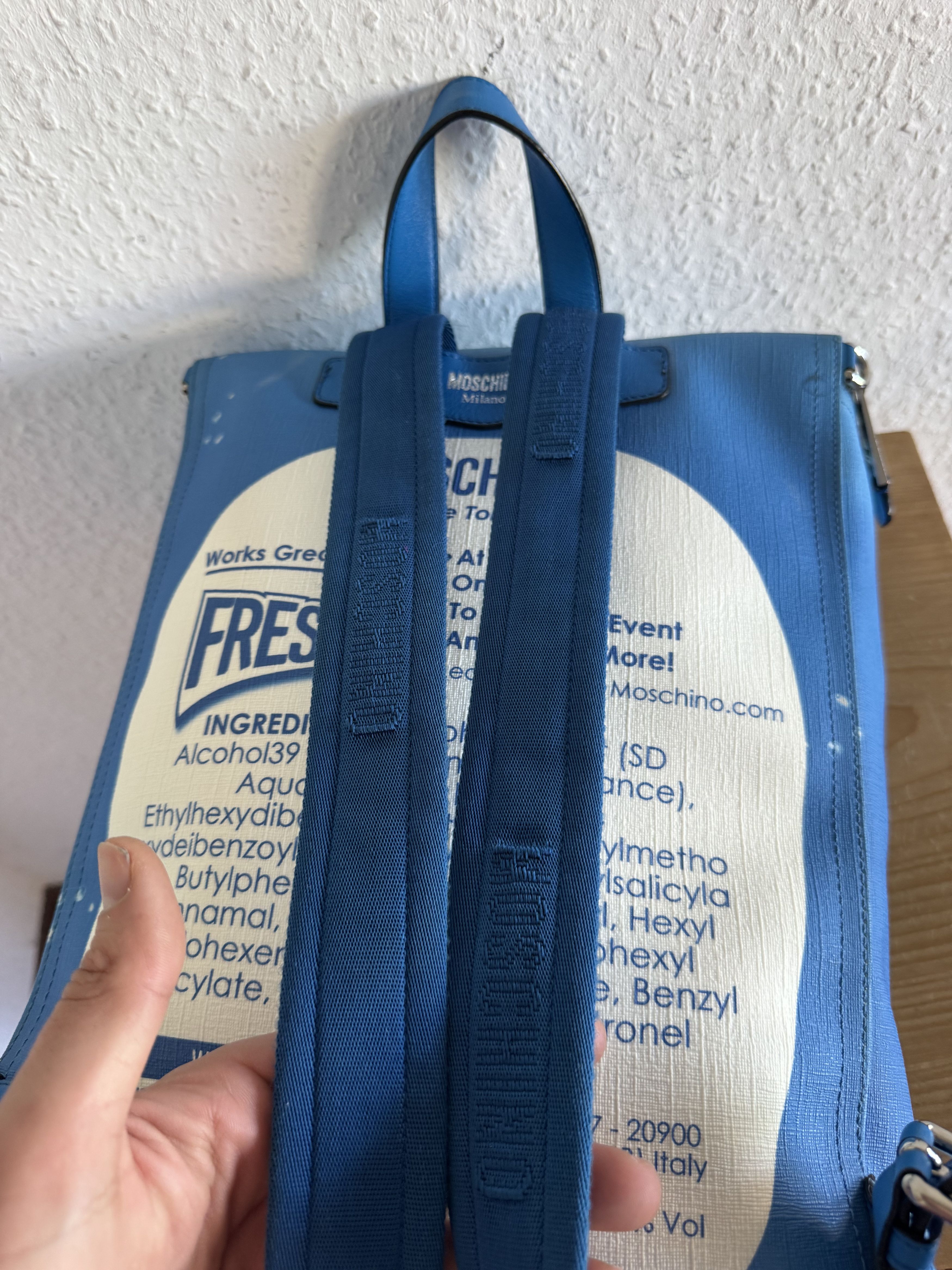 Moschino Fresh Couture Bottle Backpack Size ONE SIZE - 7 Thumbnail