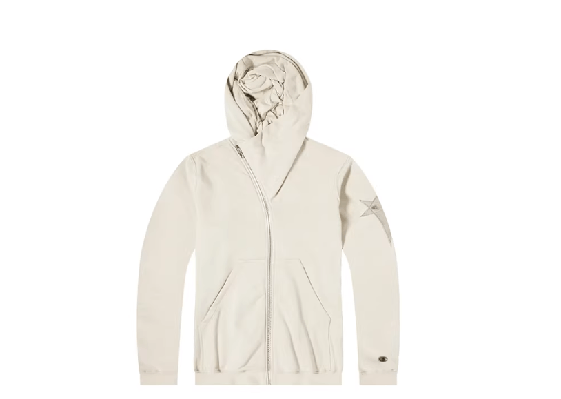 Champion × Rick Owens Rick Owens x Champion Men's Embroidered Hoodie Size US M / EU 48-50 / 2 - 1 Thumbnail