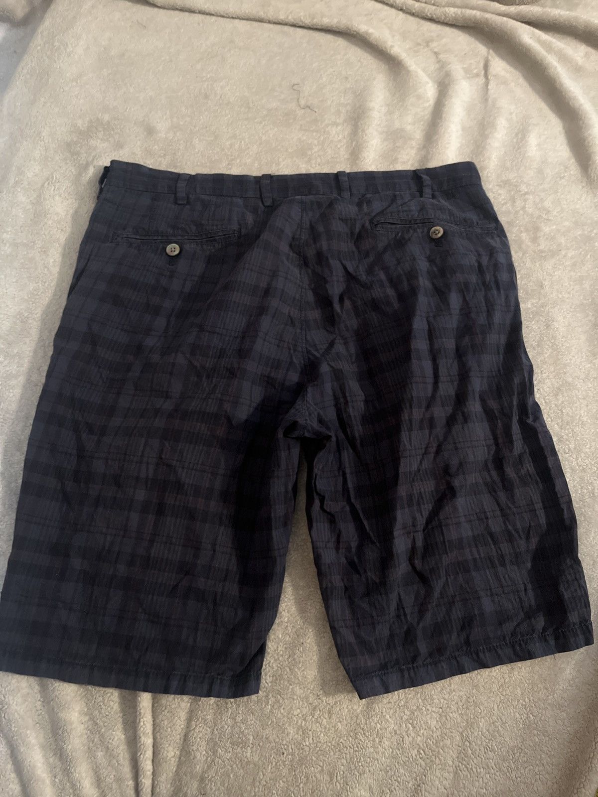 Beams Plus × Designer × Japanese Brand beams plus faded plaid shorts L distressed Size US 34 / EU 50 - 10 Thumbnail
