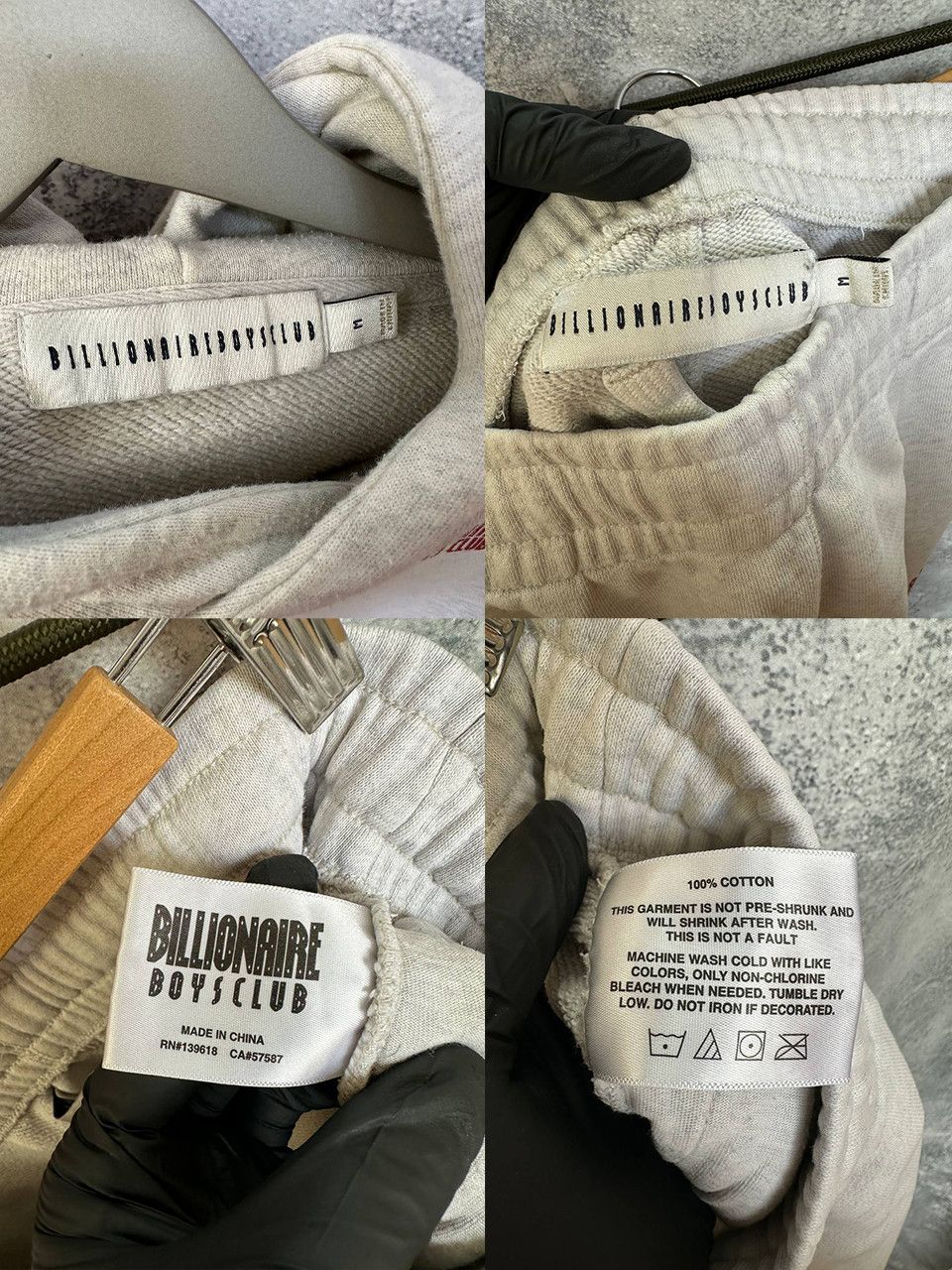 Billionaire Boys Club Billionaire Boys Club Hoodie & Sweatpants Set Distressed Size US M / EU 48-50 / 2 - 24 Thumbnail