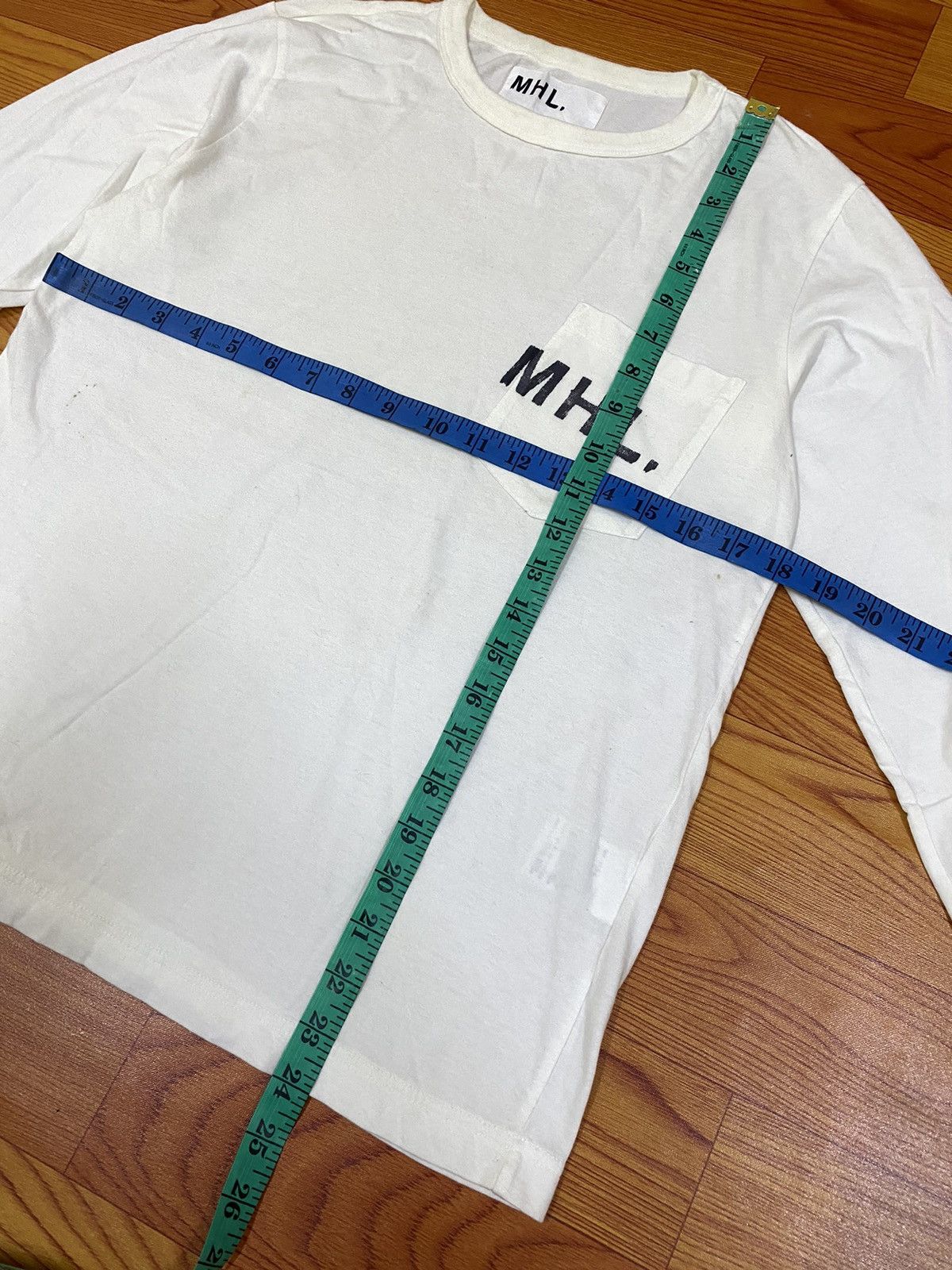 Designer × Margaret Howell Margaret Howell White Long Sleeve Tee Size US S / EU 44-46 / 1 - 9 Thumbnail