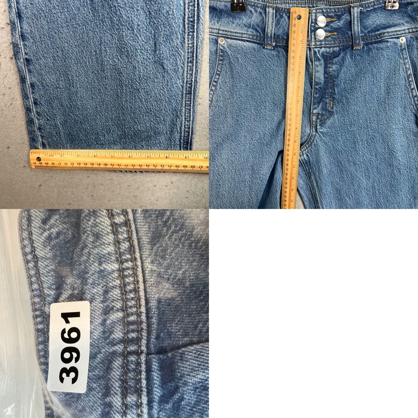 J.Crew J.CREW Jeans Womens 26 High-Rise Straight-Leg Blue Denim 5-Pocket Design Vintage? No (used) Shirt? No Size 26" / US 2 / IT 38 - 8 Thumbnail