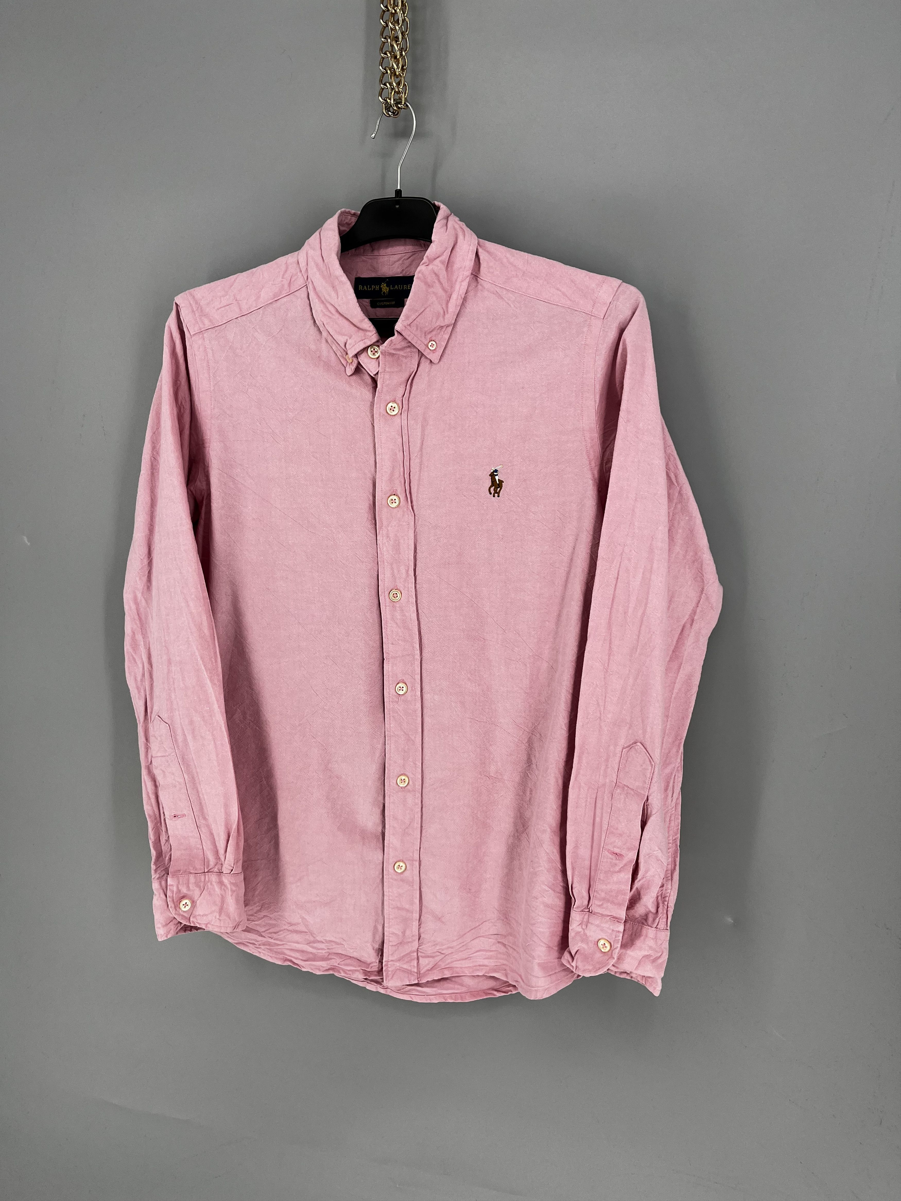 Polo Ralph Lauren Vintage Pink Shirt Polo Ralph Lauren Size S Rare Size US S / EU 44-46 / 1 - 3 Thumbnail