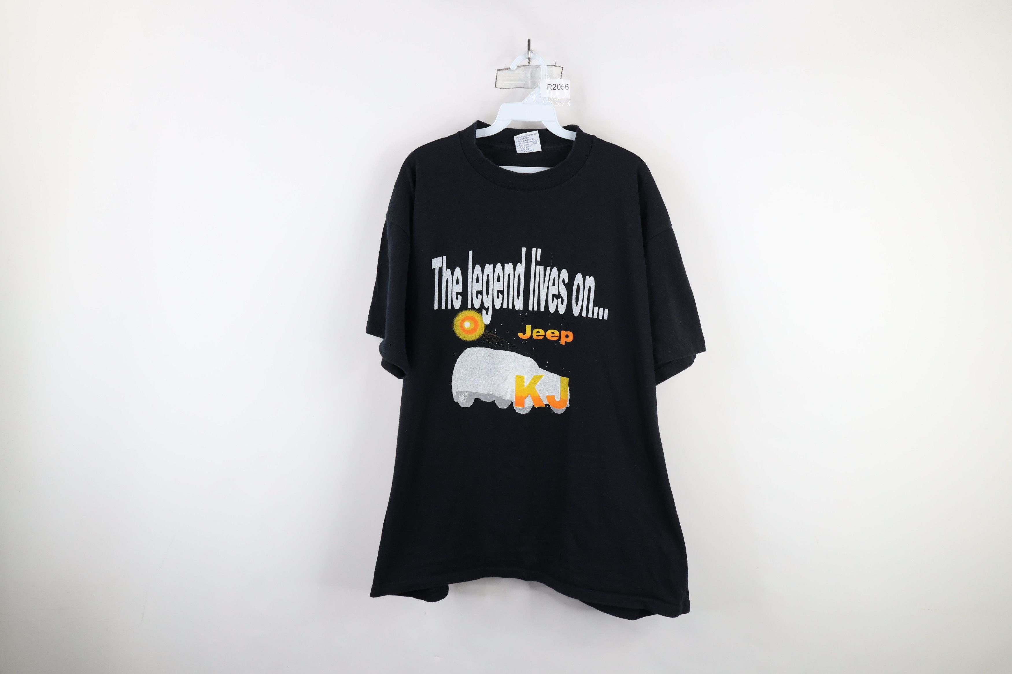 Vintage Vintage 90s The Legend Lives On Jeep Motors T-Shirt USA Size US XXL / EU 58 / 5 - 1 Thumbnail