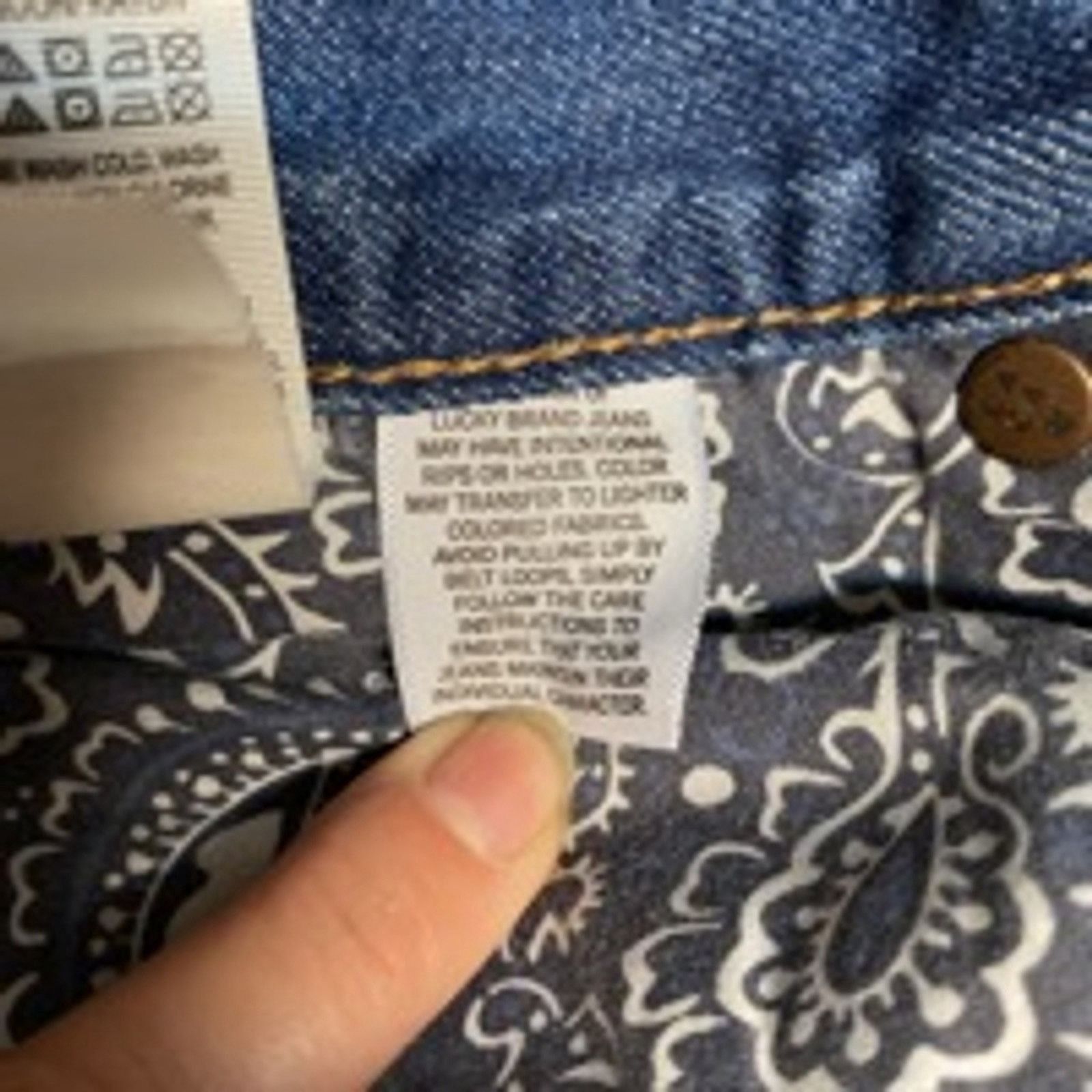 Lucky Brand Boho Festival Distressed Denim Cutoff Shorts Lucky Brand 2 Size 26" / US 2 / IT 38 - 3 Thumbnail