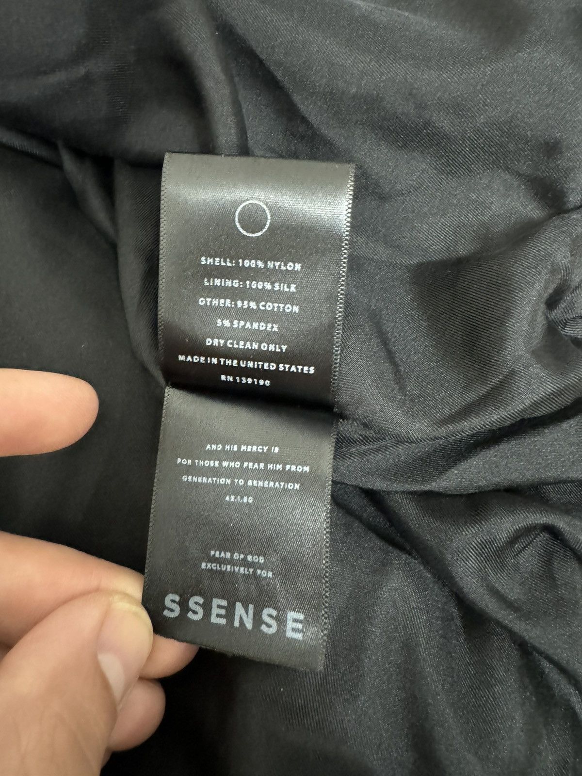 Fear of God × SSENSE 🔥SSENSE x Fear of God Fourth Collection Bomber Olive SZ S Size US S / EU 44-46 / 1 - 13 Thumbnail