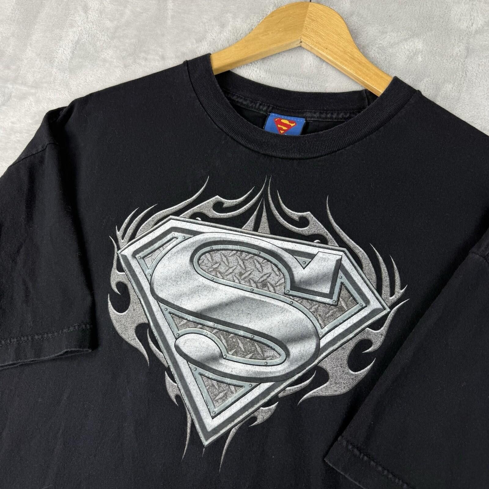 DC 2005 VTG Superman Graphic T Shirt Mens 2XL DC Comics Logo Size US XXL / EU 58 / 5 - 1 Thumbnail