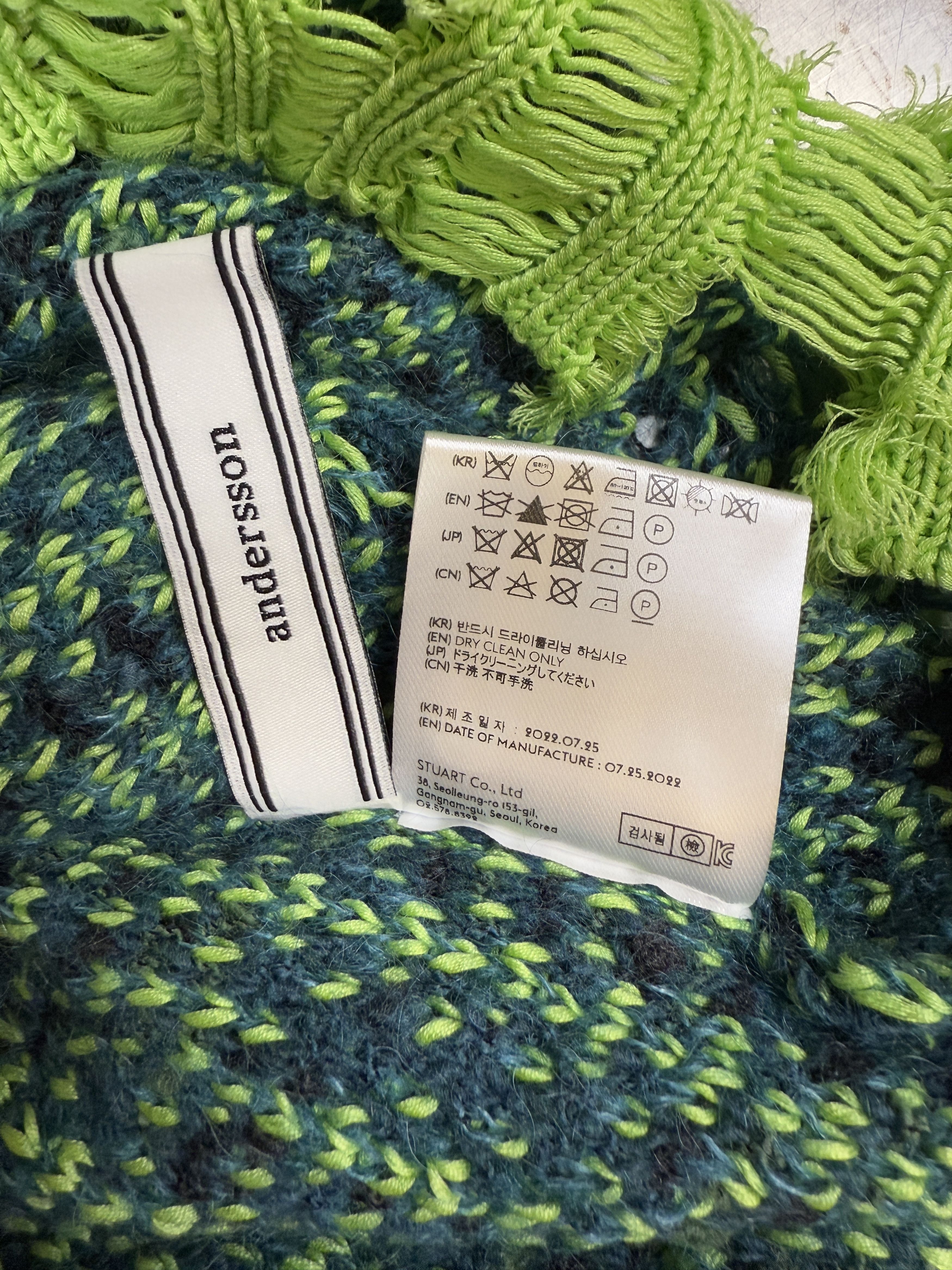 Andersson Bell $525 NWT Andersson Bell Theydon Spider V-Neck Sweater Size US S / EU 44-46 / 1 - 14 Thumbnail