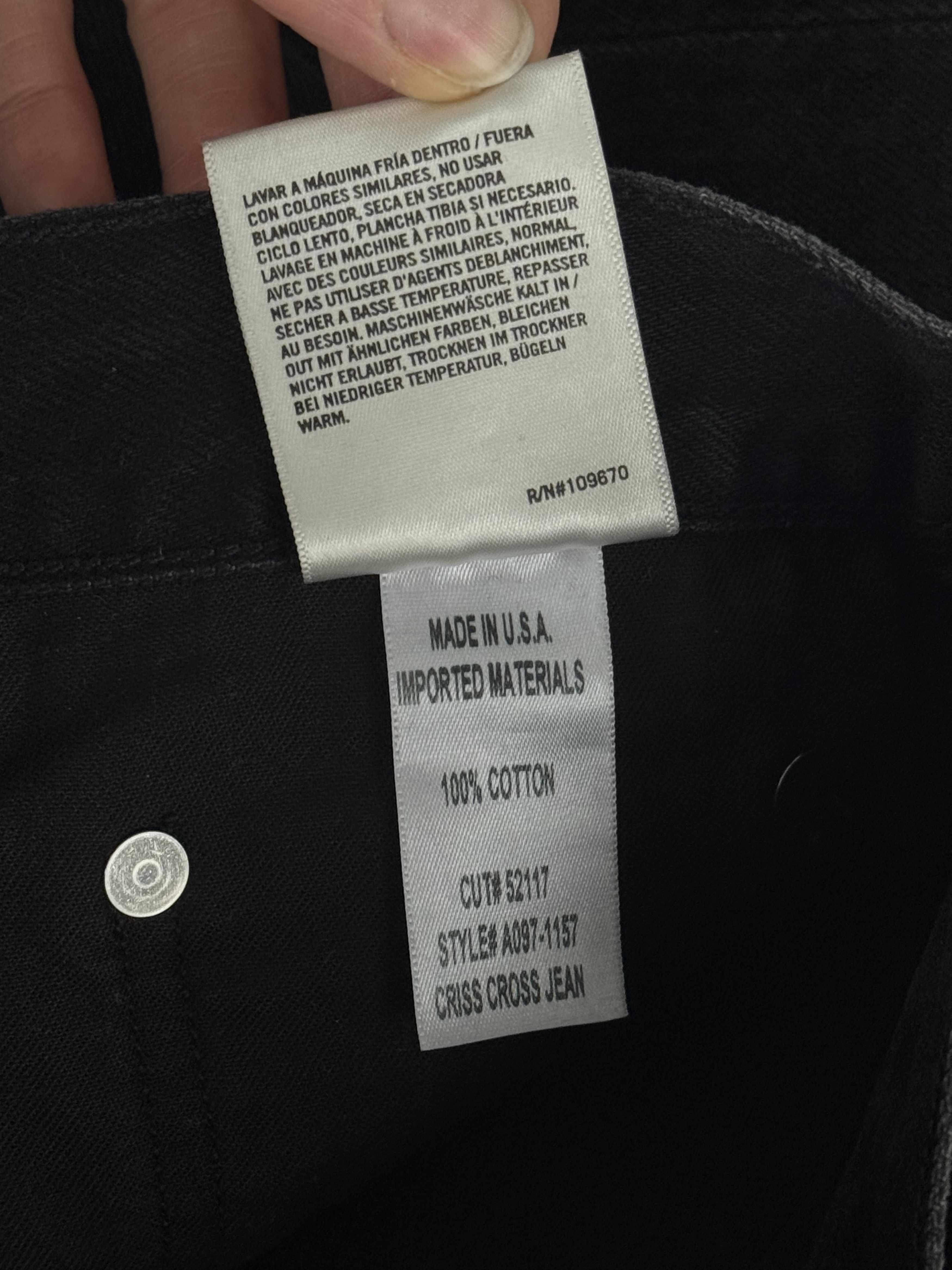 Agolde AGOLDE High-waist straight-leg jeans Size 29" - 6 Thumbnail
