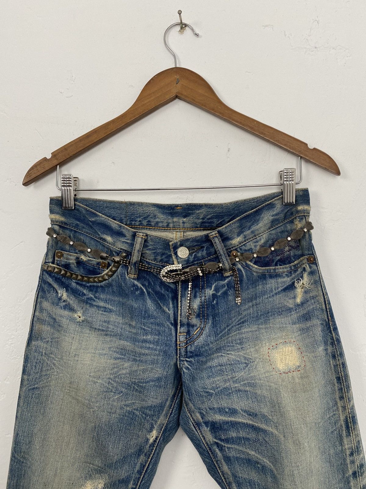 If Six Was Nine Crystal chain belt Size ONE SIZE - 3 Thumbnail