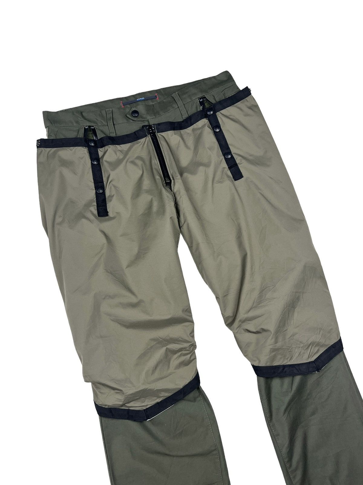 Crazy Character Print Tsutomu Kijima Shield Utility Pants