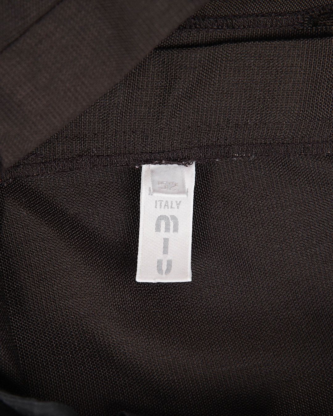 Miu Miu Miu Miu S/S1998 Mini Skirt in Khaki Size 27" / US 4 / IT 40 - 5 Thumbnail