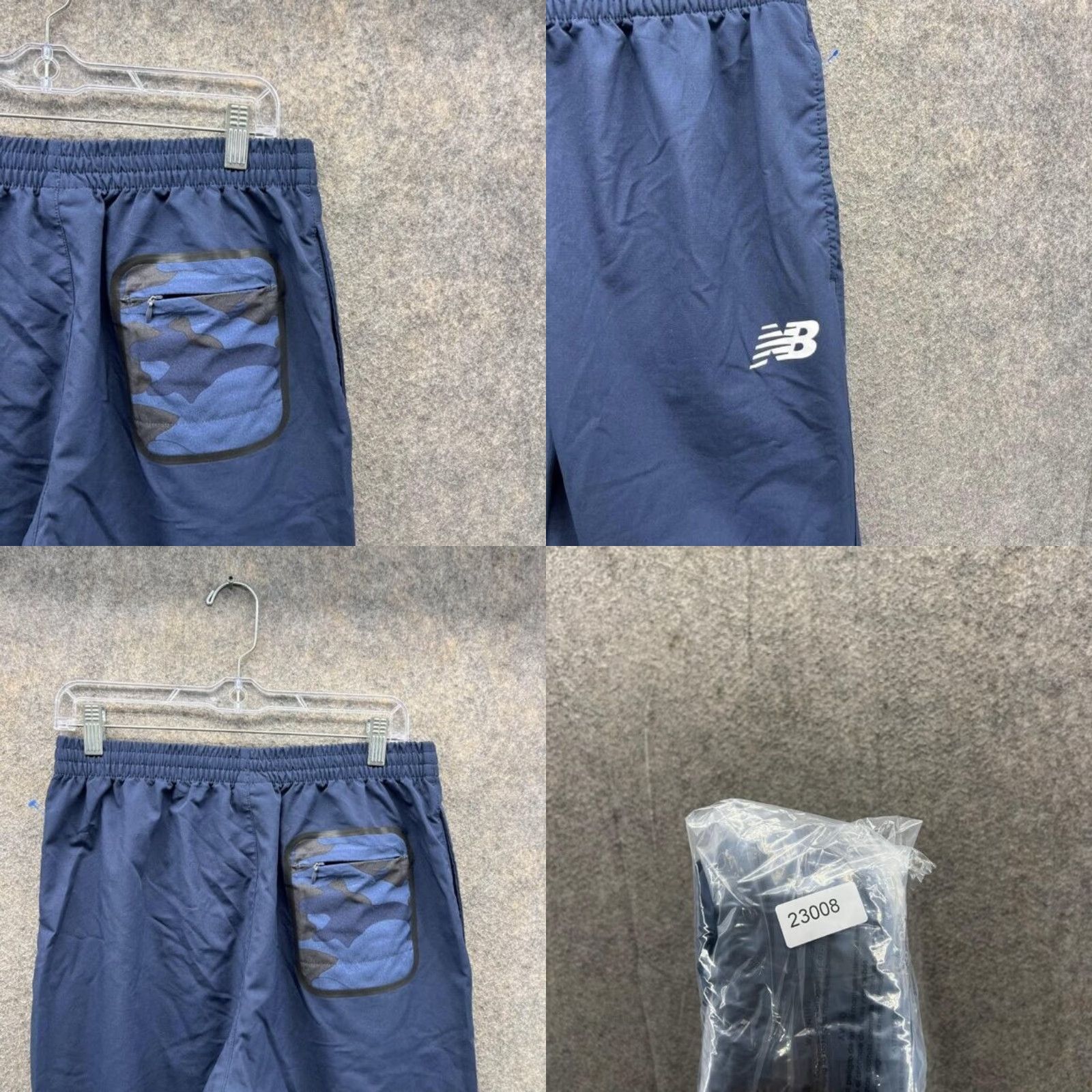 New Balance New Balance Sweatpants Pants Men Large Regular Blue Pockets Vintage? No, 80s 90s Style Optional Size US 33 - 8 Thumbnail