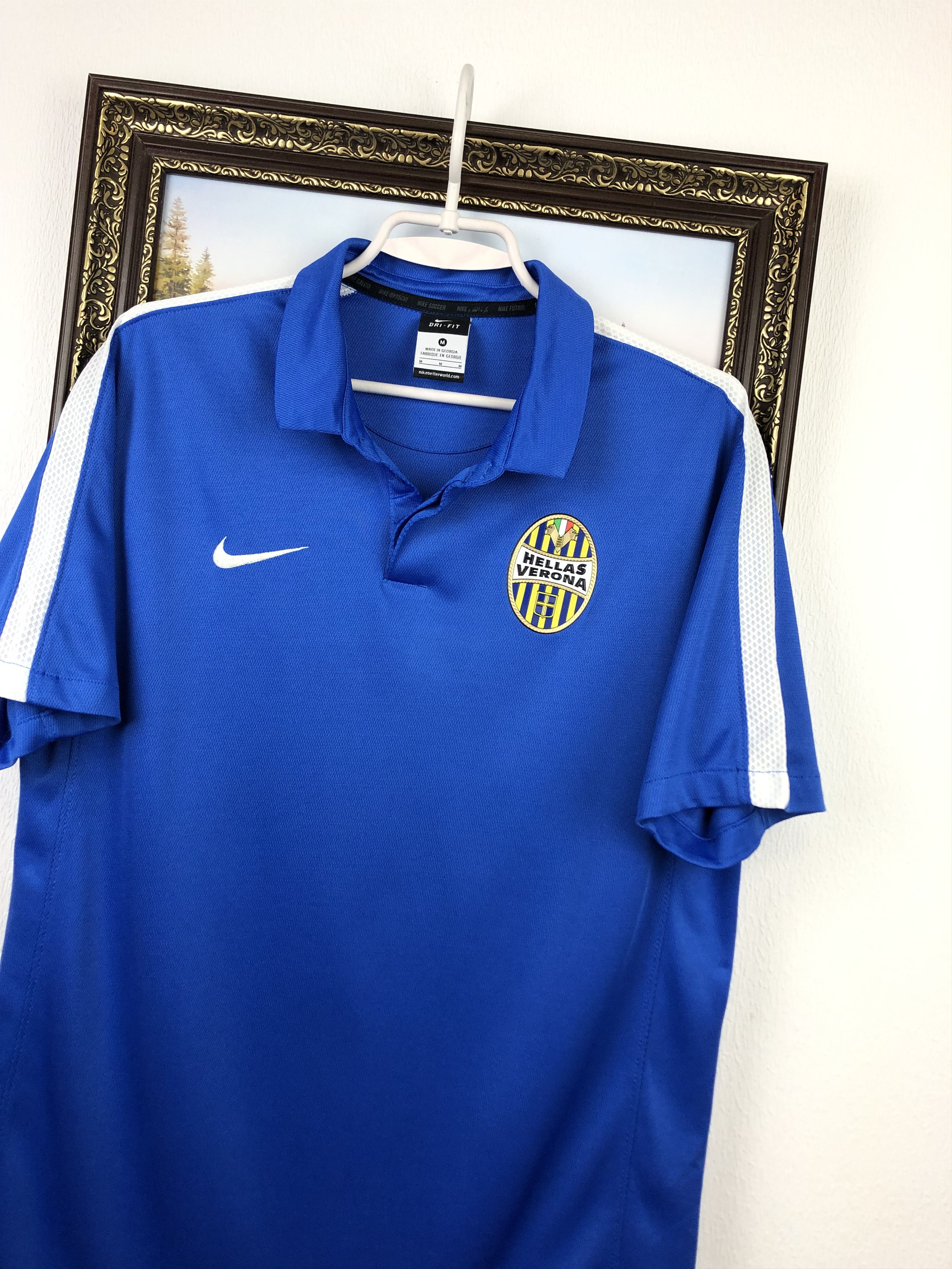 Nike Hellas Verona Football Shirt Nike Jersey Maglia Tee Hype Size US M / EU 48-50 / 2 - 4 Thumbnail