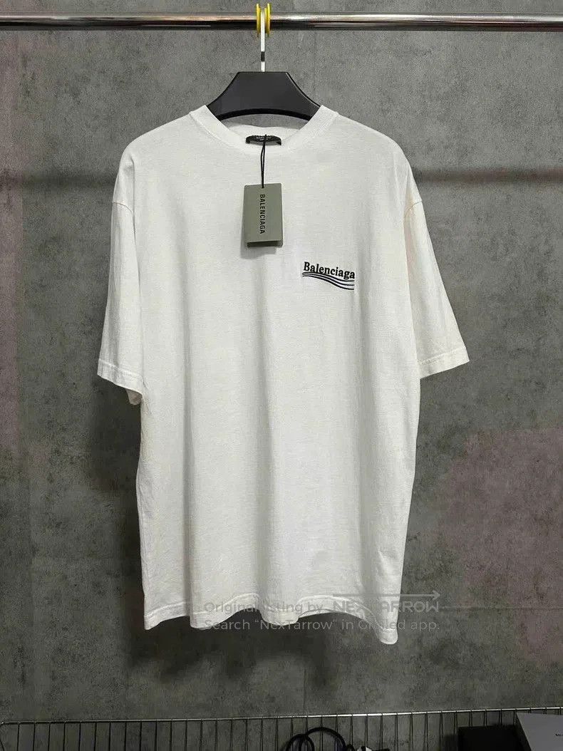 Balenciaga Balenciaga Coke Wave Logo Short Sleeve Tee. Size US S / EU 44-46 / 1 - 1 Thumbnail