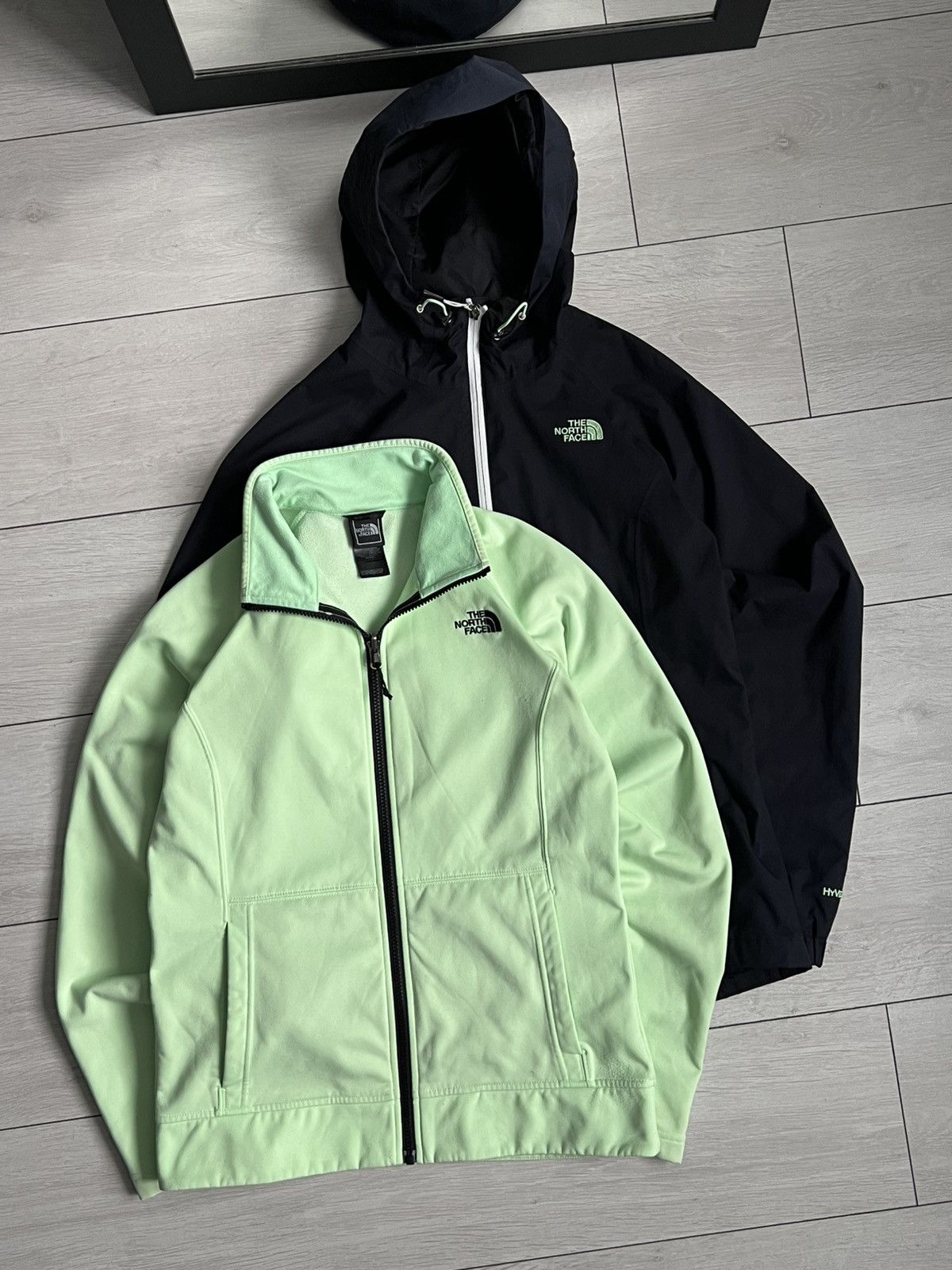 The North Face The North Face 2in1 Fleece + Rain HyVent Jacket Size M / US 6-8 / IT 42-44 - 1 Thumbnail
