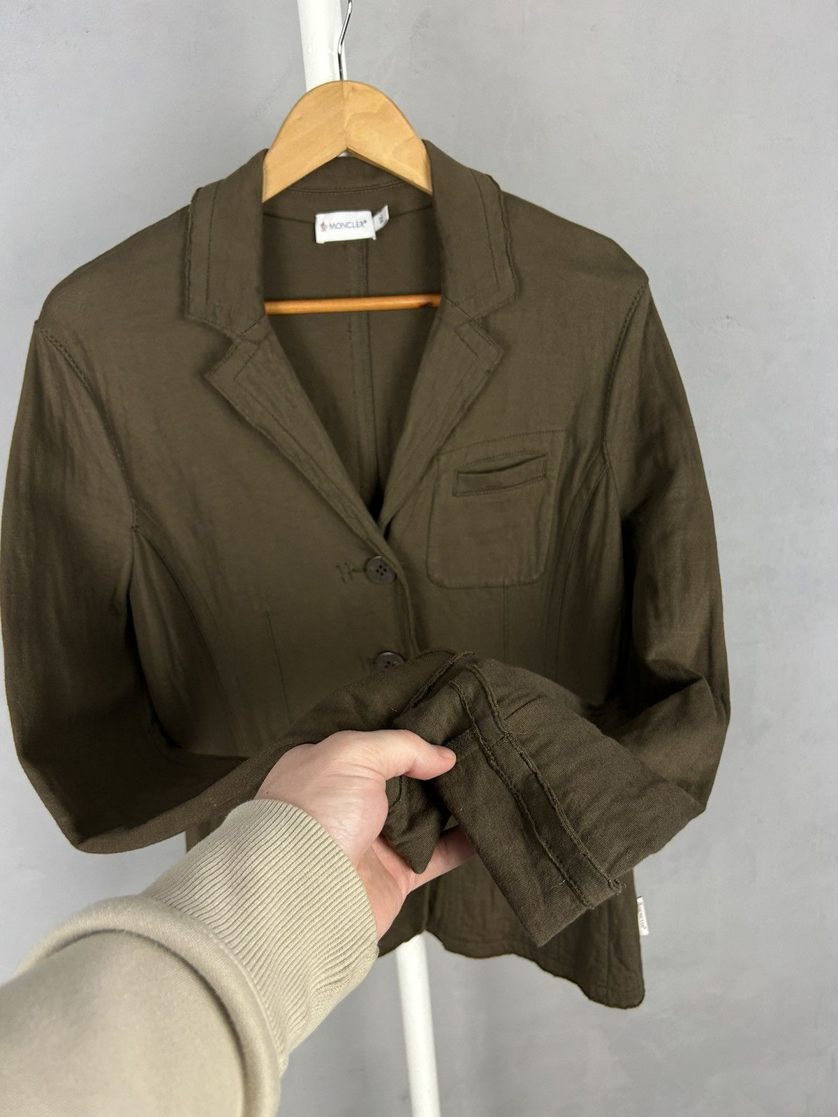 Moncler Vintage Moncler Women Blazer Very Rare Luxury Size XL Size XL / US 12-14 / IT 48-50 - 6 Thumbnail
