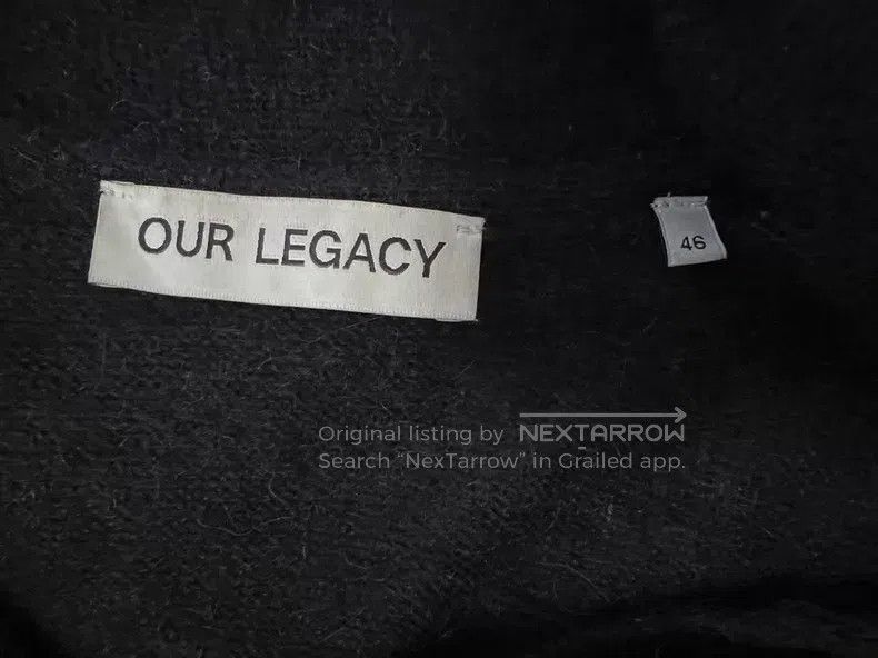 Our Legacy Our Legacy Navy blue long-sleeve cardigan Size US S / EU 44-46 / 1 - 4 Thumbnail