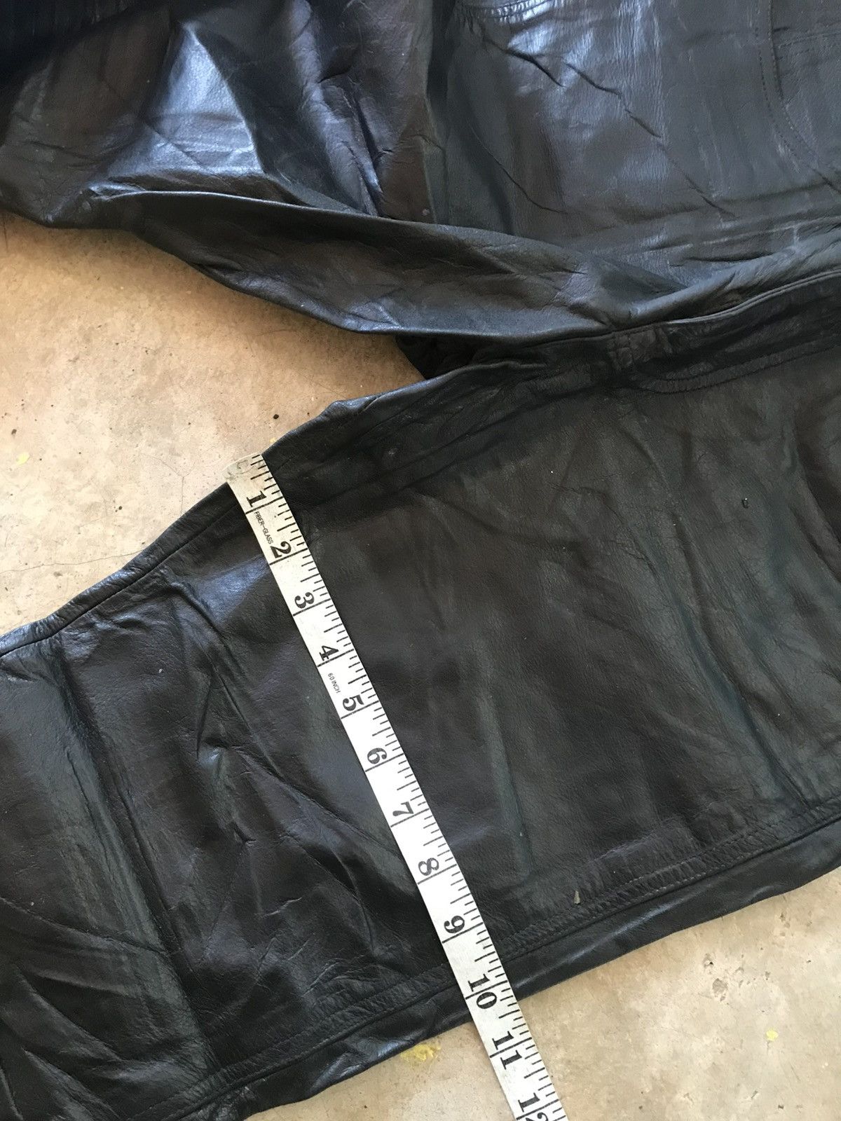 Harley Davidson Black Leather Harley Davison Pants Leather Biker Size US 30 / EU 46 - 12 Thumbnail